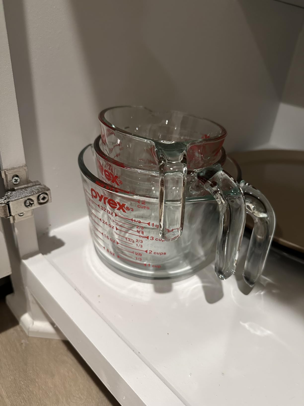 Pyrex Essentials (3-Pack) Glass Measuring Cups Set (1, 2 & 4 Cup) customer photo 1