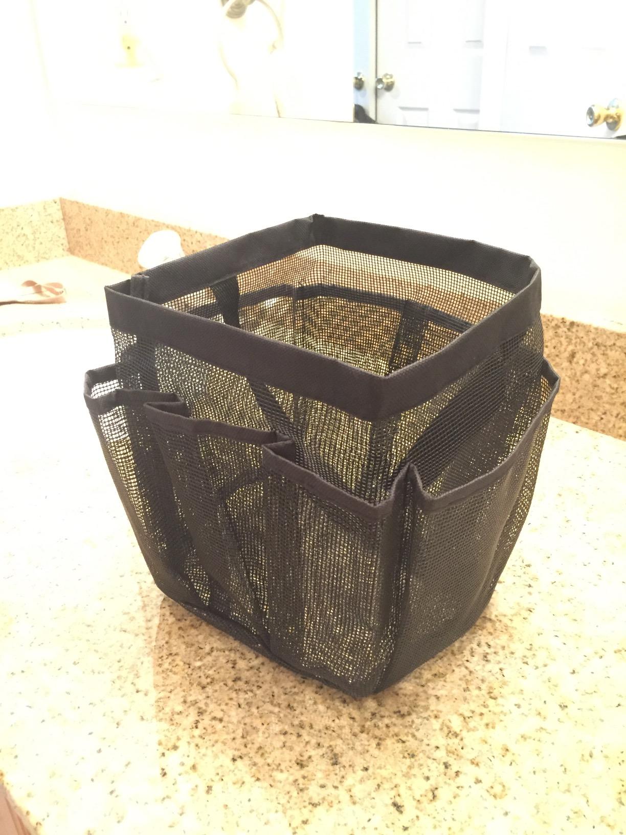 Mesh Shower Caddy Portable - 9 Pockets for College Dorm Room Essential customer photo 1