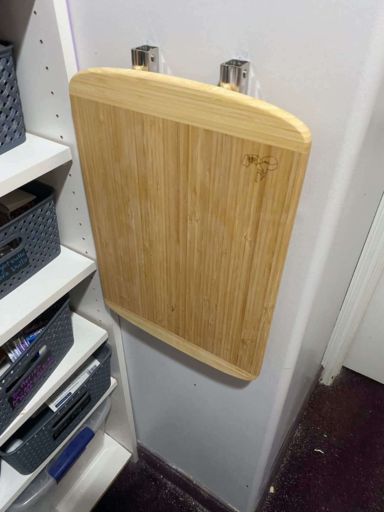 INDESTRUCTIBLE Bamboo Cutting Board (Extra Large) with Vertical Grain Strength Technology - Non Toxic, Spacious and Lightweight 18
