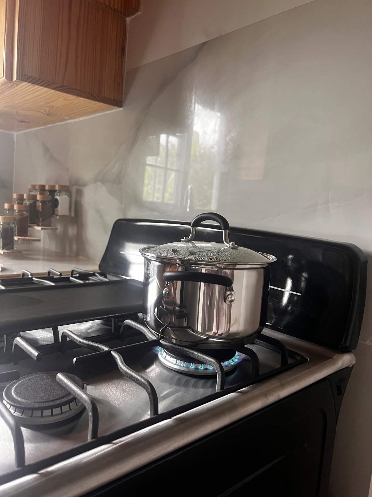 Cook N Home Professional Stainless Steel Cookware Set, 10-Piece customer photo 1