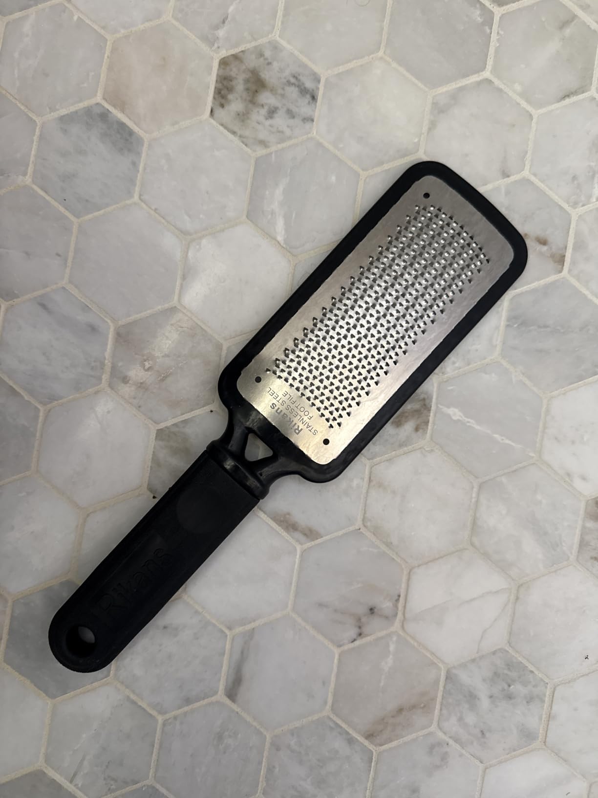 Colossal Foot rasp Foot File and Callus Remover. Best Foot Care Pedicure Metal Surface Tool to Remove Hard Skin. Can be Used on Both Wet and Dry feet, High Grade Stainless Steel File customer photo 1