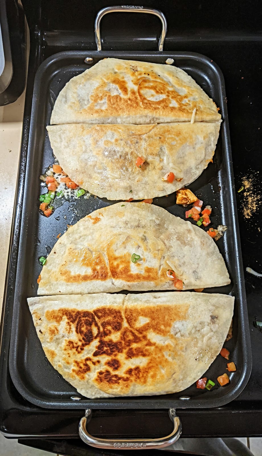 Cuisinart Griddle Skillet, Nonstick Double Burner, 10x18-Inch, MCP45-25NSP1 customer photo 2
