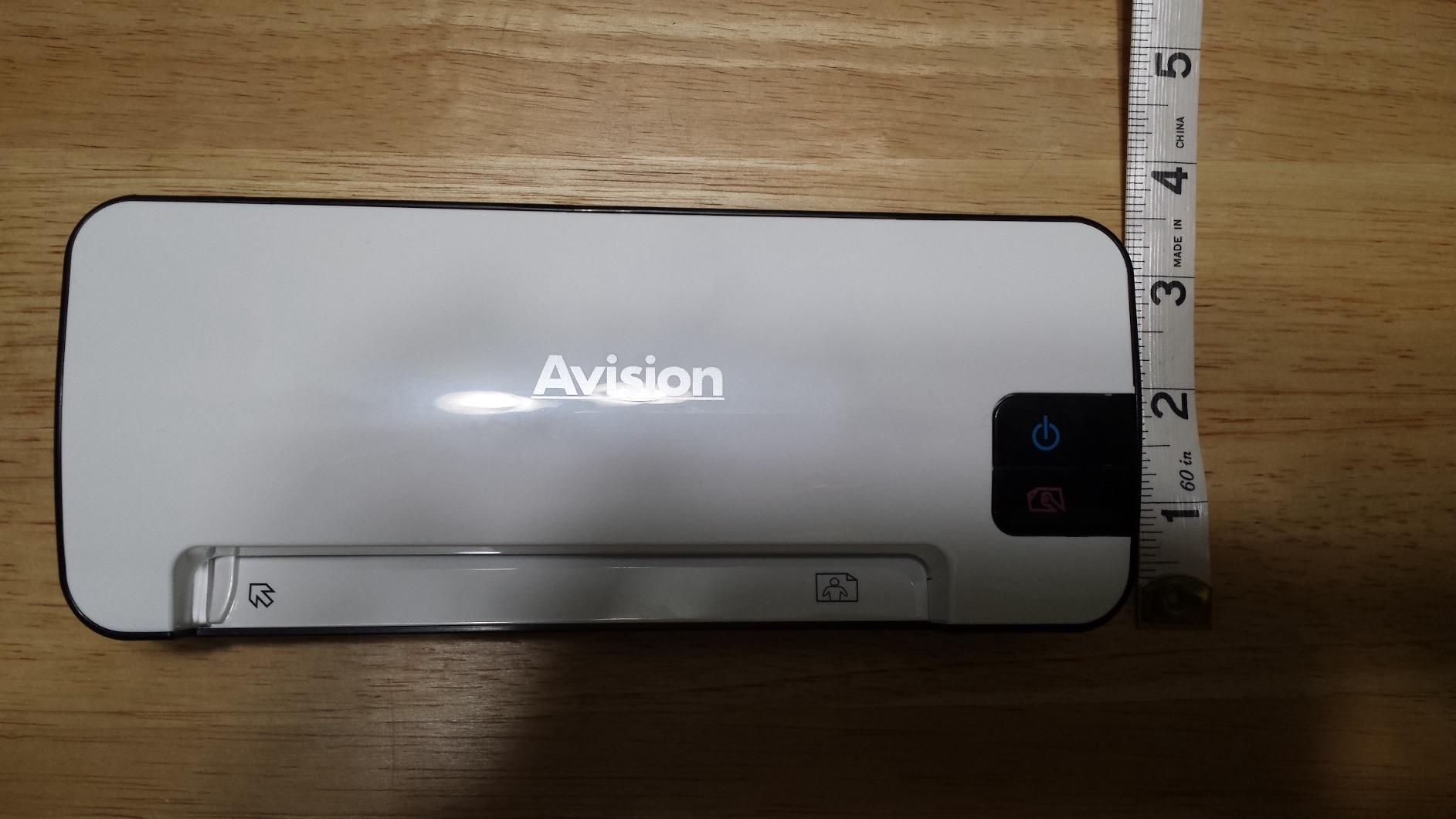 Avision Is15+ Portable Scanner for Photos and Cards with 4 Gb SD Card, Scan to USB Drive customer photo 1