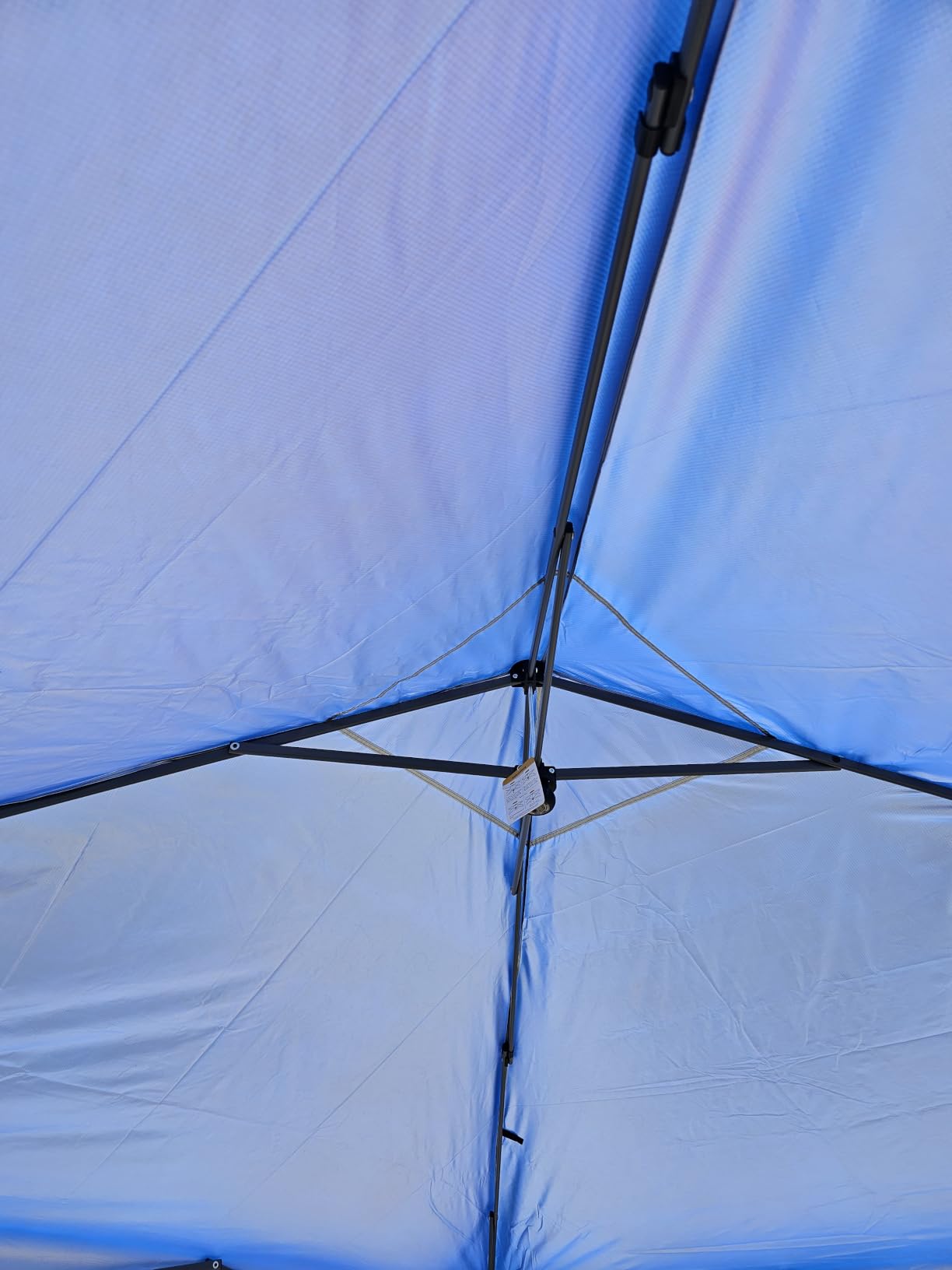ABCCANOPY Pop Up Canopy - Outdoor Patio Portable Canopy Tent Heavy Duty for Backyard and Deck with 4 Sandbags(Black, 10x10) customer photo 2