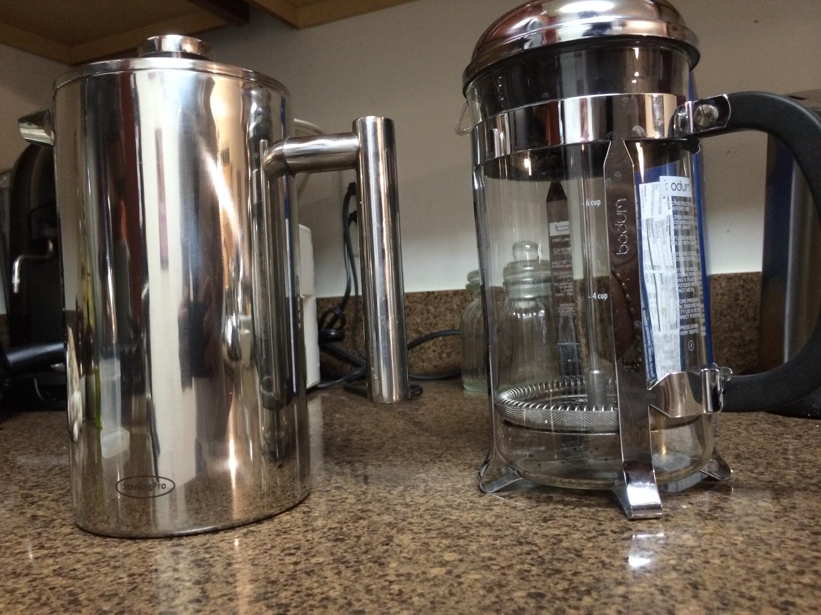 SterlingPro Non-Toxic Extra Large Insulated Stainless Steel French Press Coffee Maker 59oz – Metal XXL Double Wall French Press | Plastic Free | Cool-Touch | Mirror Finish | Makes up to 16 Cups/8 Mugs customer photo 2