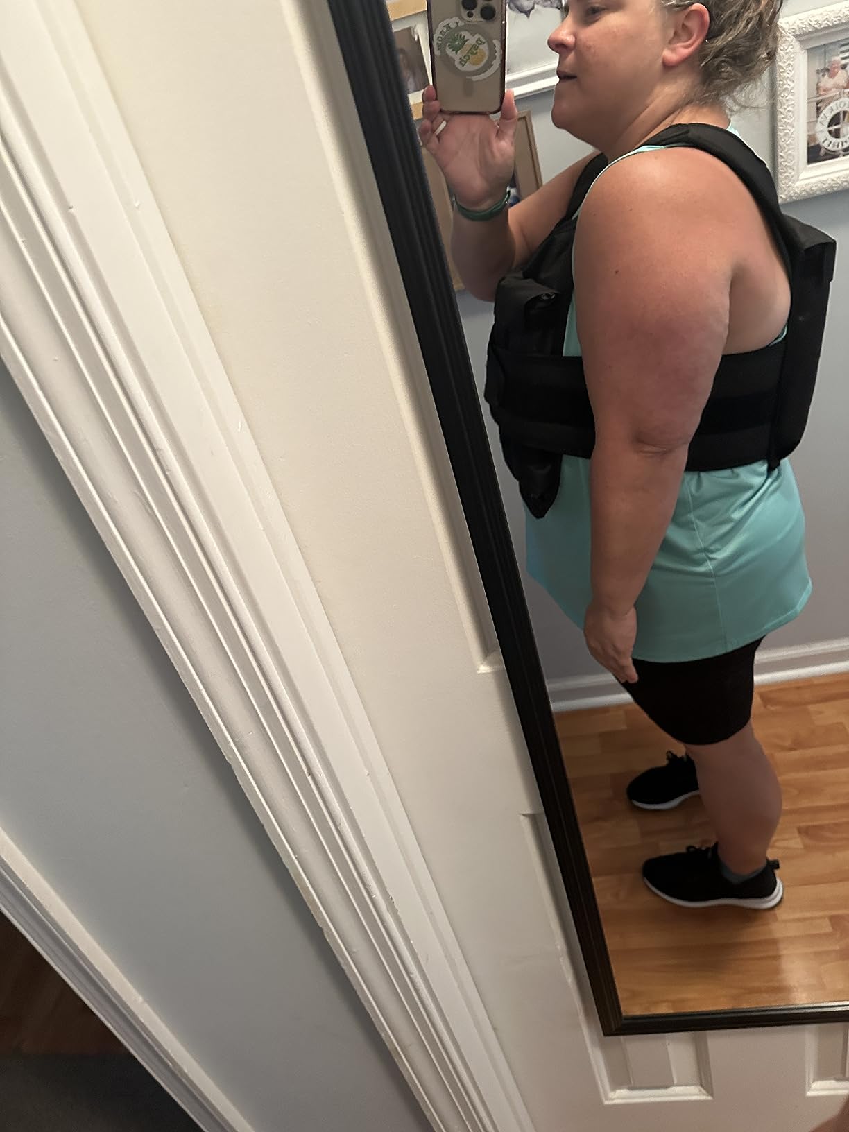 RUNmax Pro Weighted Vest 12lbs/ 20lbs/ 40lbs/ 50lbs/ 60lbs with Shoulder Pads Option customer photo 1