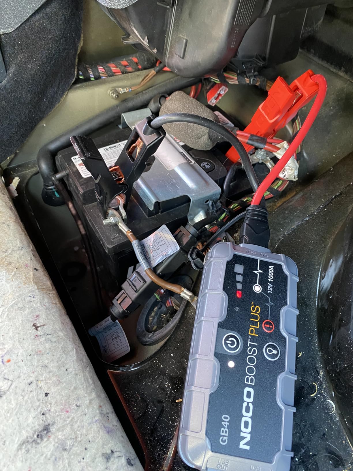NOCO Boost GB40 12V 1000A UltraSafe Portable Lithium Jump Starter | Spark-Proof & Reverse Polarity Protection, For Car, Truck, Motorcycle, SUV, Boat, ATV, RV, up to 6.0L Gas & 3.0L Diesel customer photo 2