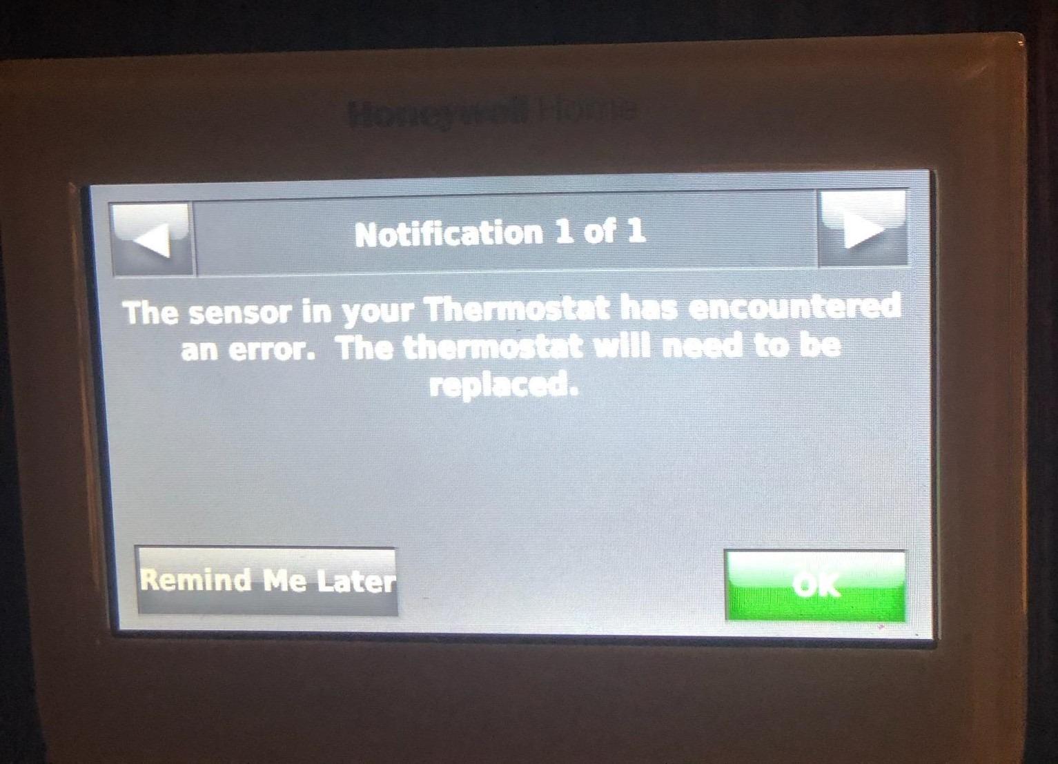 Honeywell Wireless WiFi Thermostat,7 Programmable customer photo 1