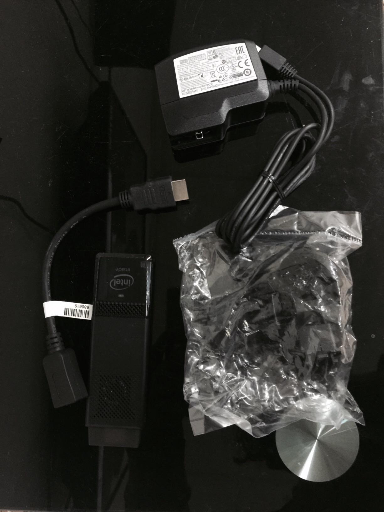 Intel Compute Stick CS125 Computer with Intel Atom x5 processor and Windows 10 (BOXSTK1AW32SC) customer photo 1