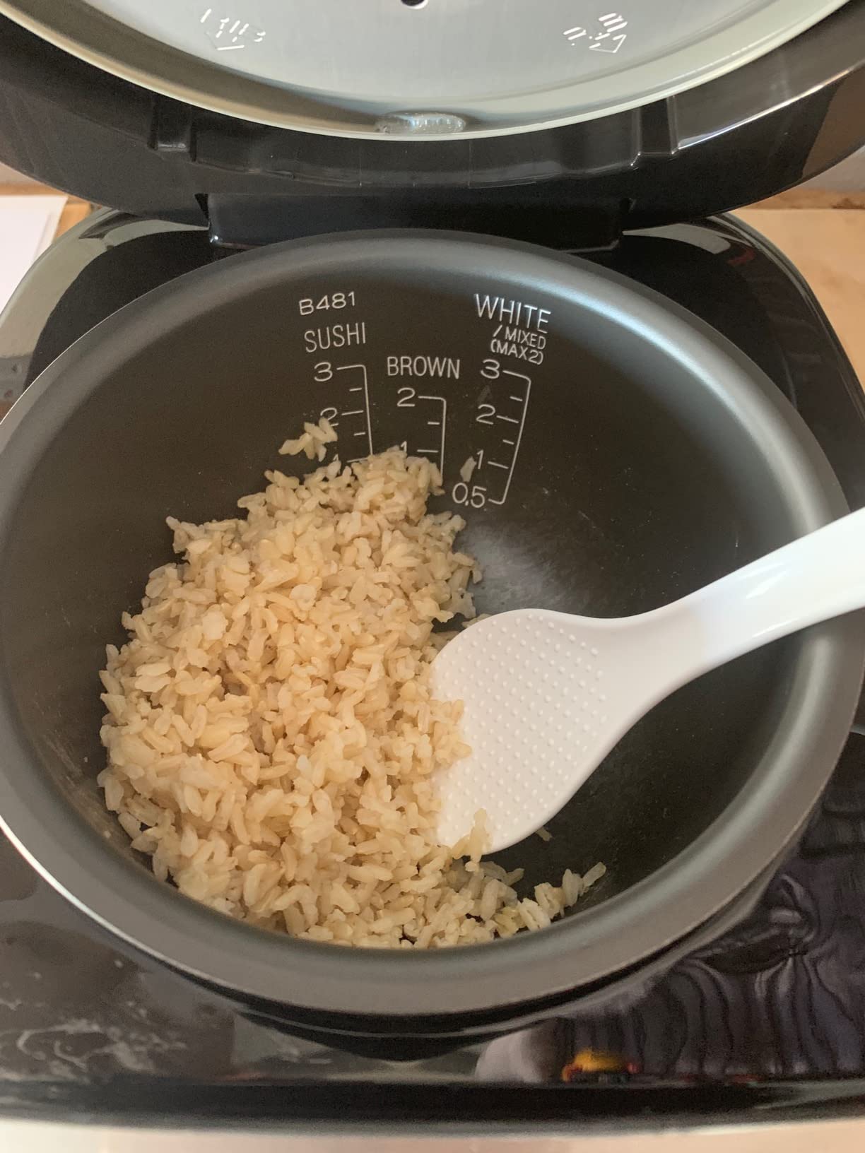 Zojirushi Micom 3-Cup Compact Size, Multiple Settings, Stainless Steel Made, Built-In Retractable Power Cord and Easy to Transport Rice Cooker and Warmer customer photo 1