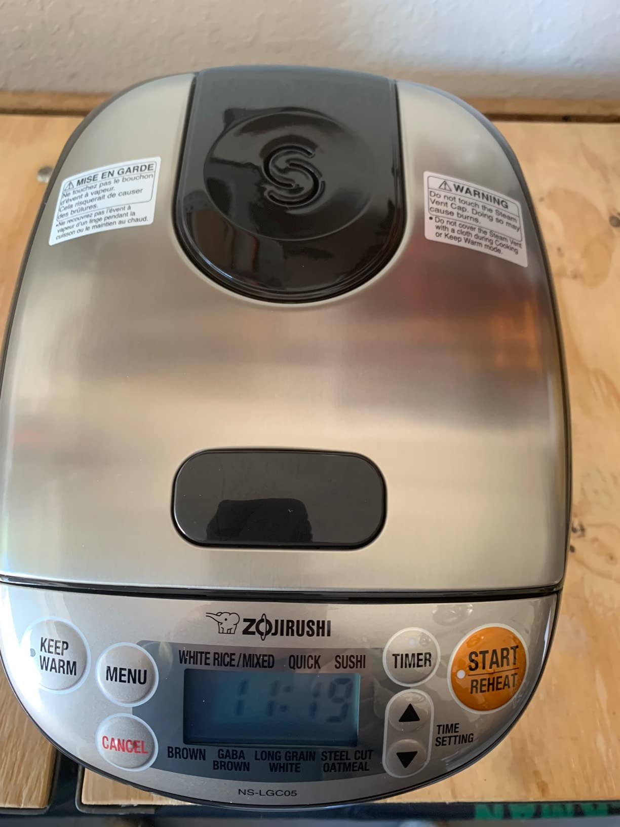 Zojirushi Micom 3-Cup Compact Size, Multiple Settings, Stainless Steel Made, Built-In Retractable Power Cord and Easy to Transport Rice Cooker and Warmer customer photo 2