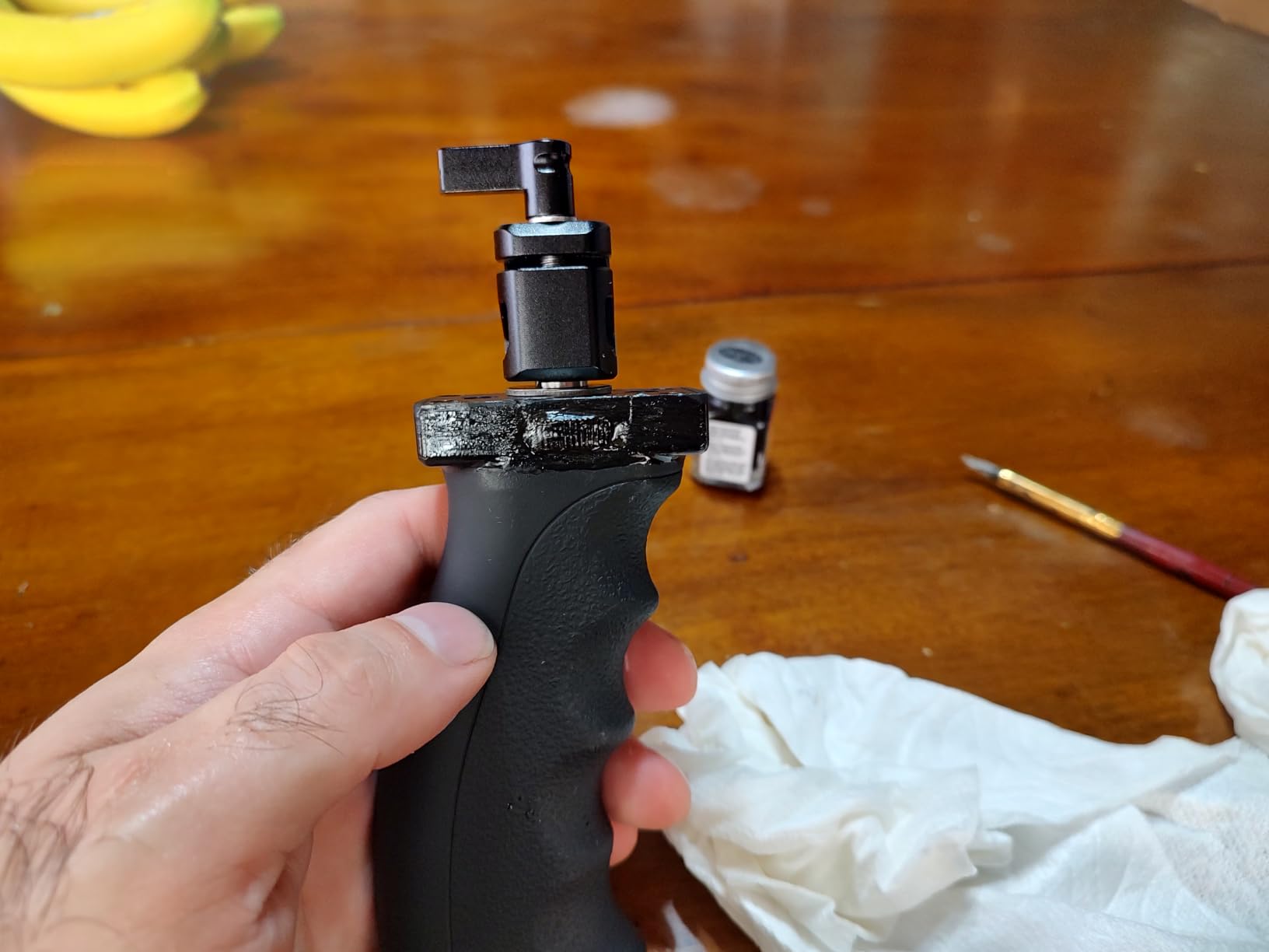 Universal Ergonomic DSLR Camera Camcorder Monocular Hand Grip Stabilizer customer photo 2