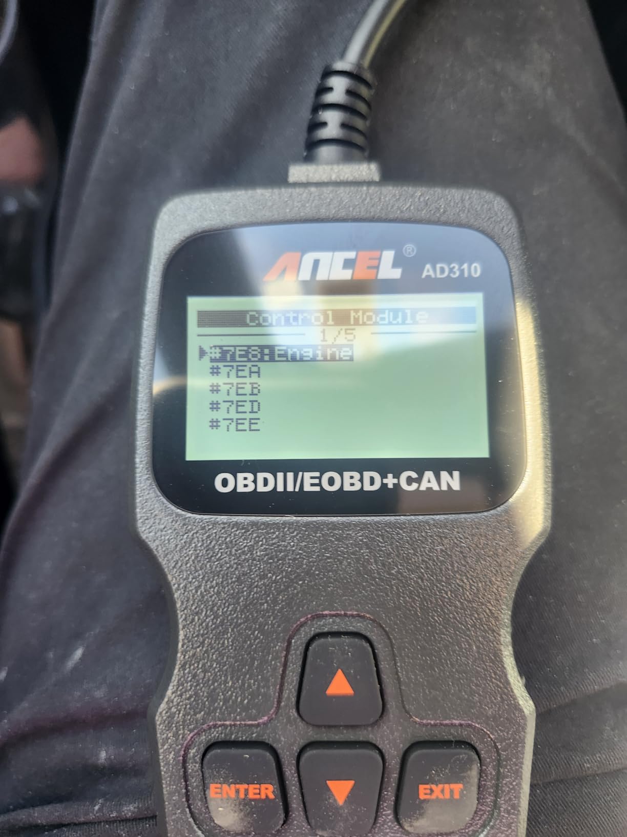ANCEL AD310 Classic Enhanced Universal OBD II Scanner Car Engine Fault Code Reader CAN Diagnostic Scan Tool, Read and Clear Error Codes for 1996 or Newer OBD2 Protocol Vehicle (Black) customer photo 2