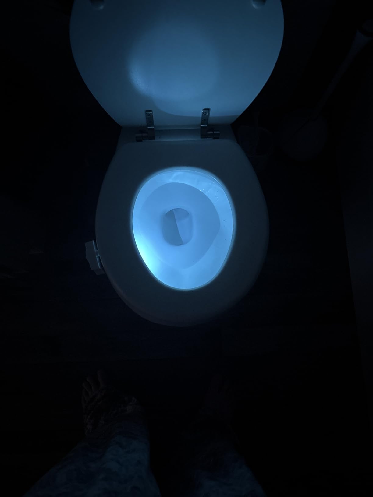 ToiLight The Original Toilet Bowl Night Light. Fun Useful Bathroom Motion Sensor Tech Gadget. Funny Novelty Birthday Gift Idea. Stocking Stuffer for Him, Her, Guys, Men, Mom, Brother customer photo 1