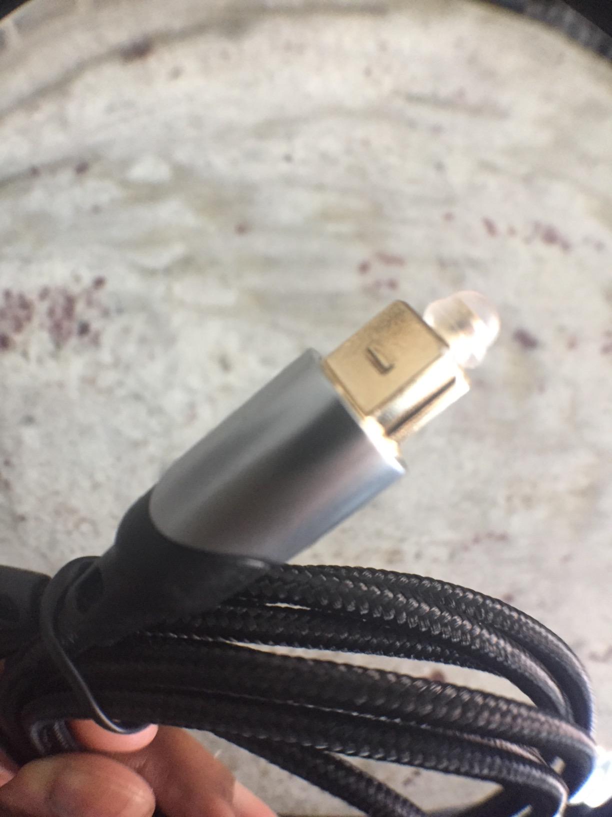CableCreation Toslink Digital Optical Audio Fiber Optic Cable, 25FT customer photo 1