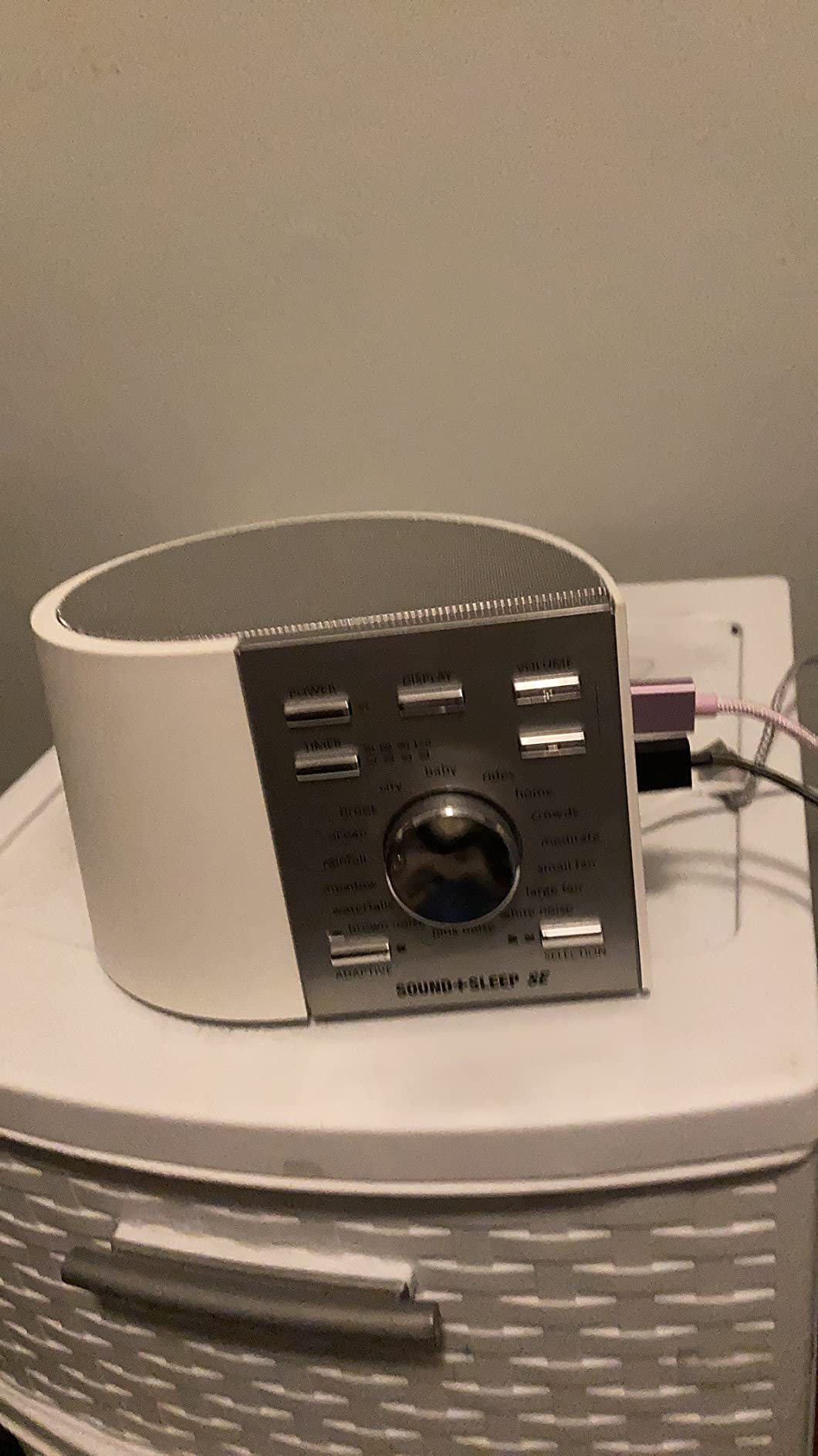 Adaptive Sound Technologies Sound + Sleep SE White Noise Machine, White customer photo 1