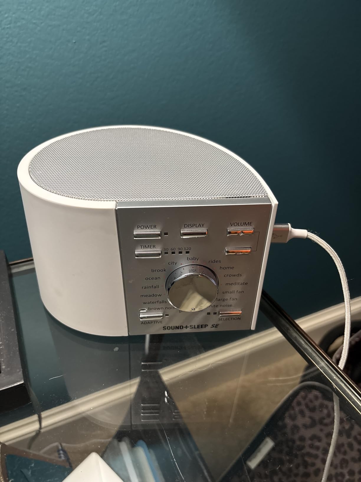 Adaptive Sound Technologies Sound + Sleep SE White Noise Machine, White customer photo 2
