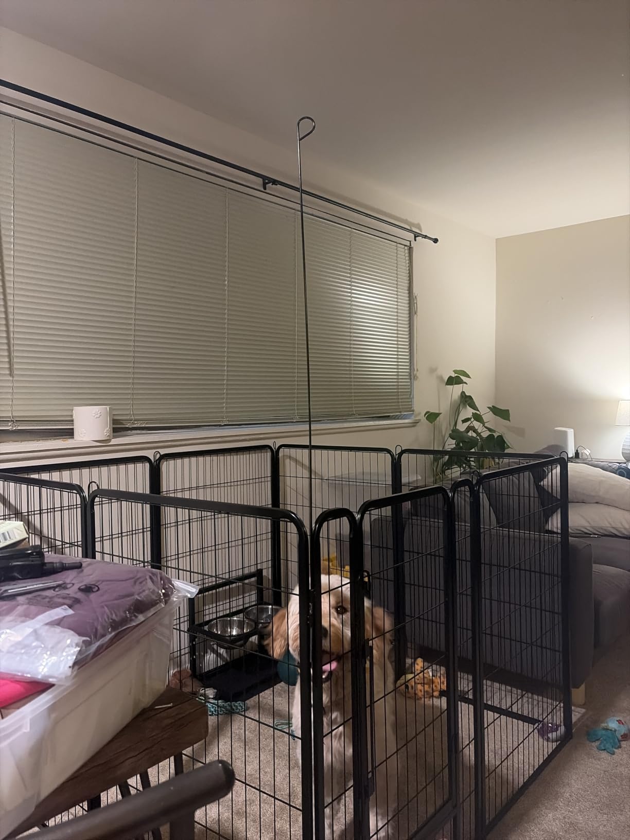 Yaheetech Dog Playpen 24in 16 Panels Pet Fence for Indoor Yard RV Camping customer photo 1