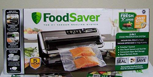 FoodSaver Vacuum Sealer Machine and Express Vacuum Seal Bag Maker with Sealer Bags and Roll and Hendheld Vacuum Sealer for Airtight Food Storage and Sous Vide, Black customer photo 2