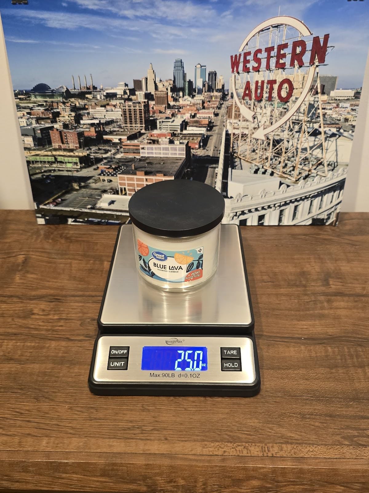Weighmax W-2809 90 LB X 0.1 OZ Durable Stainless Steel Digital Postal Scale, Shipping Scale With AC adapter, 1 Pack customer photo 1
