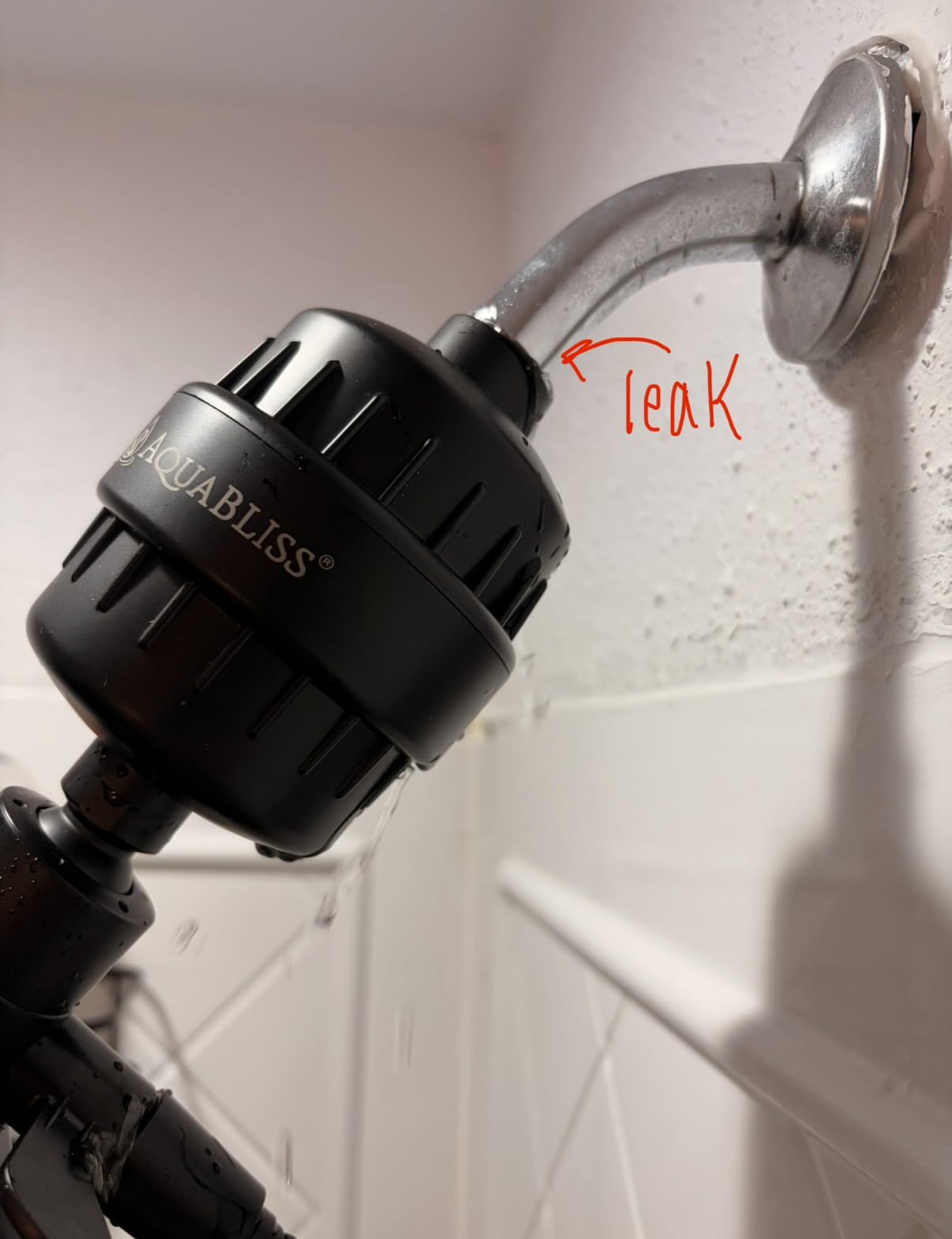 Aquabliss High Output Revitalizing Shower Filter - Reduces Dry Itchy Skin, Dandruff, Eczema, and Dramatically Improves The Condition of Your Skin, Hair and Nails - Chrome (SF100) customer photo 1