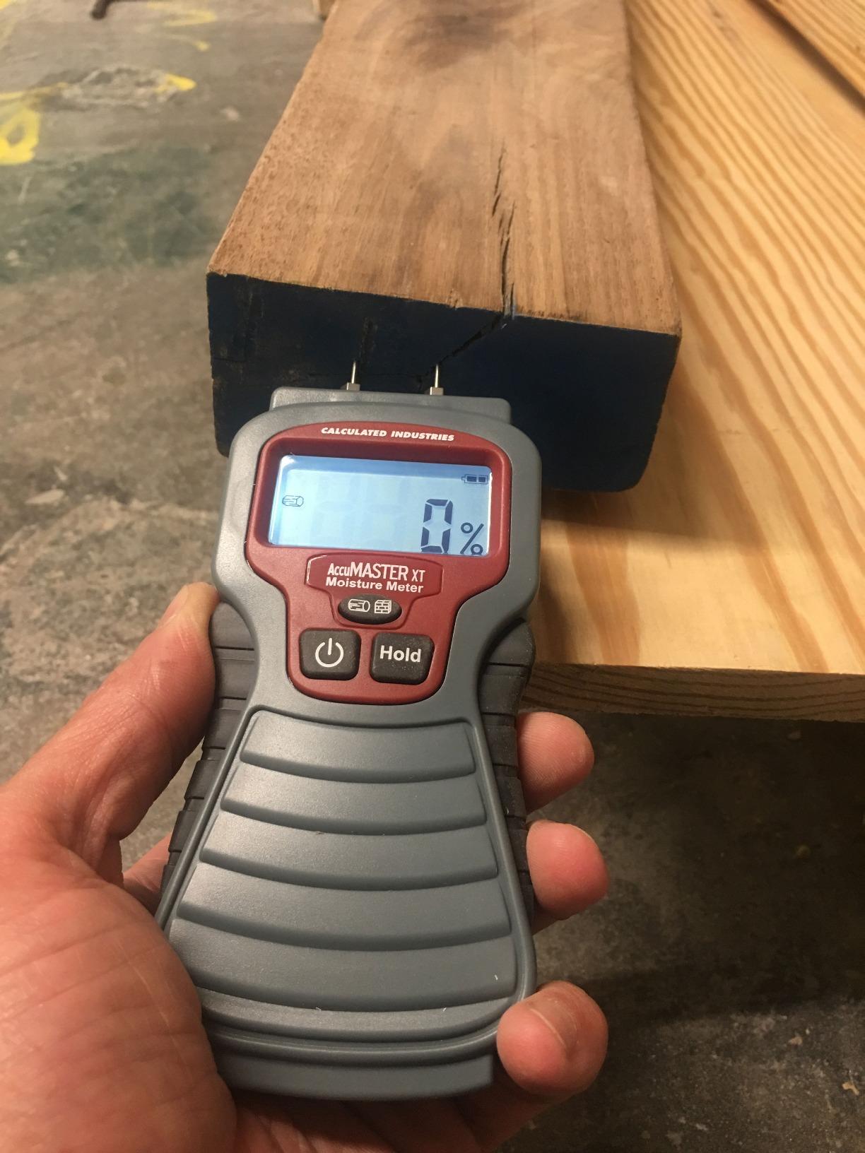 Calculated Industries 7440 AccuMASTER XT Digital Moisture Meter | Handheld |Pin Type | Backlit LCD Display | Detects Leaks, Damp and Moisture in Wood, Walls, Ceilings, Carpet and Firewood customer photo 1