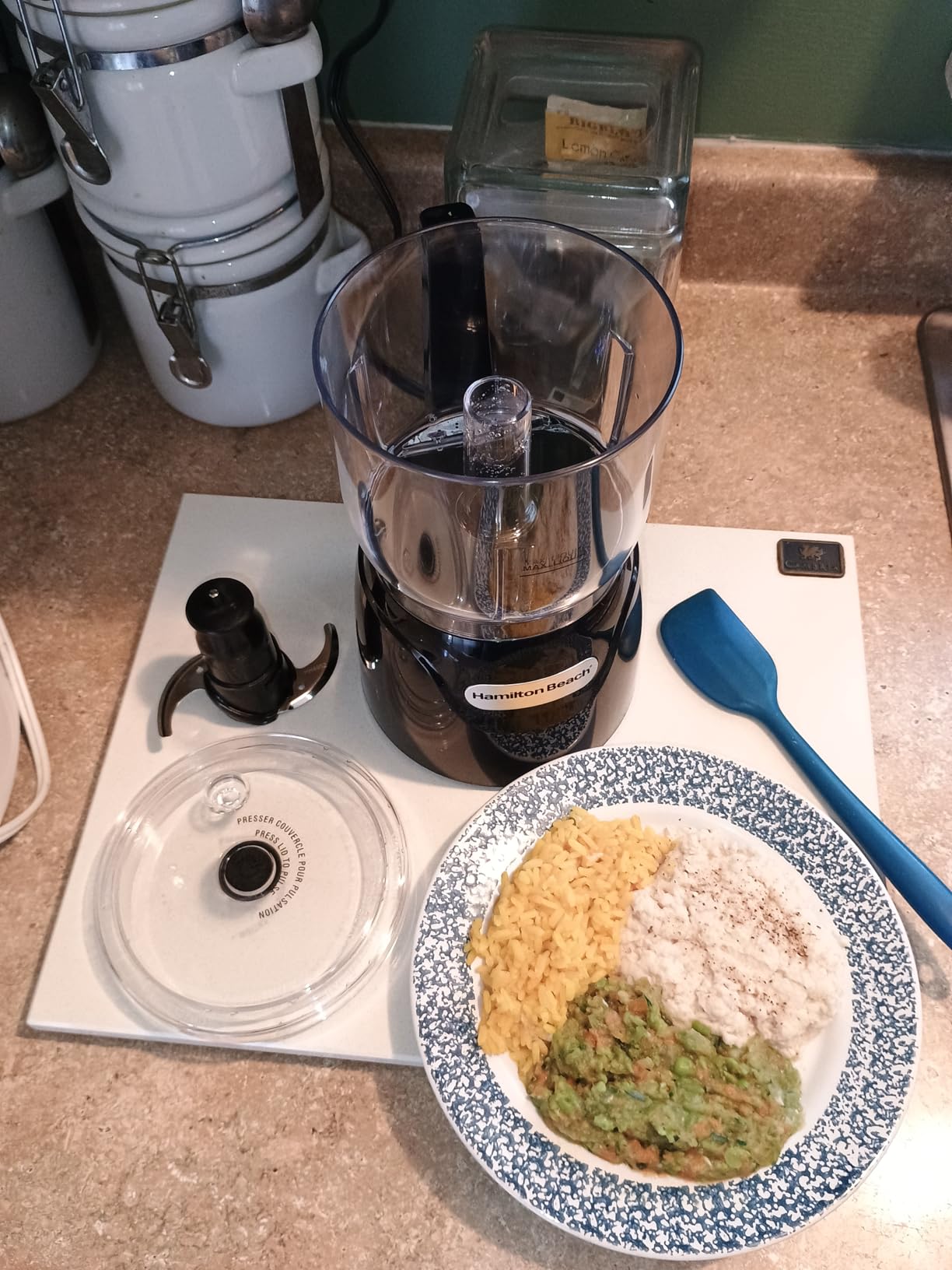 Hamilton Beach 3 Cup Electric Vegetable Chopper & Mini Food Processor customer photo 2