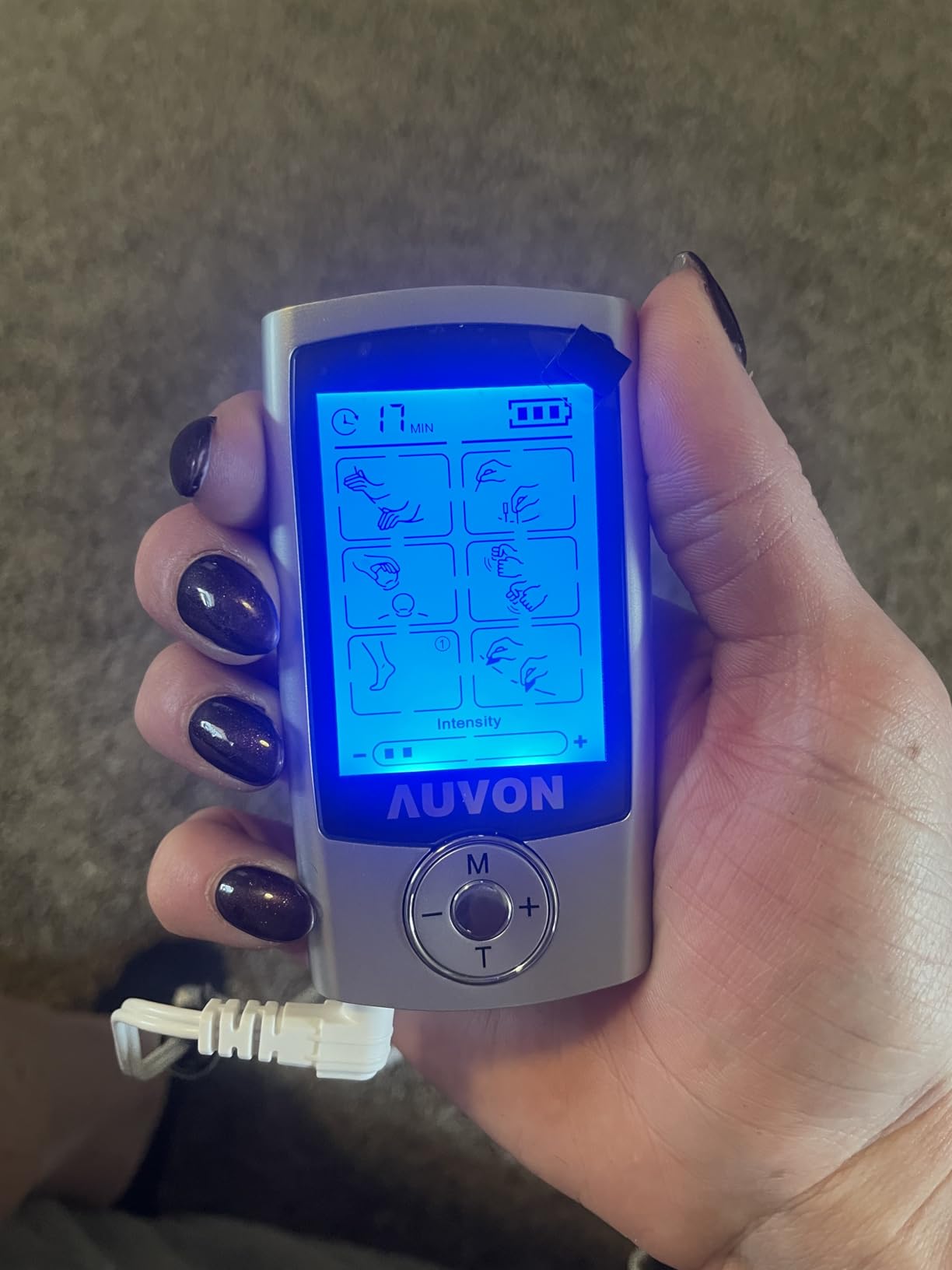 AUVON 24 Modes TENS Unit Muscle Stimulator for Pain Relief, Premium Pads customer photo 2