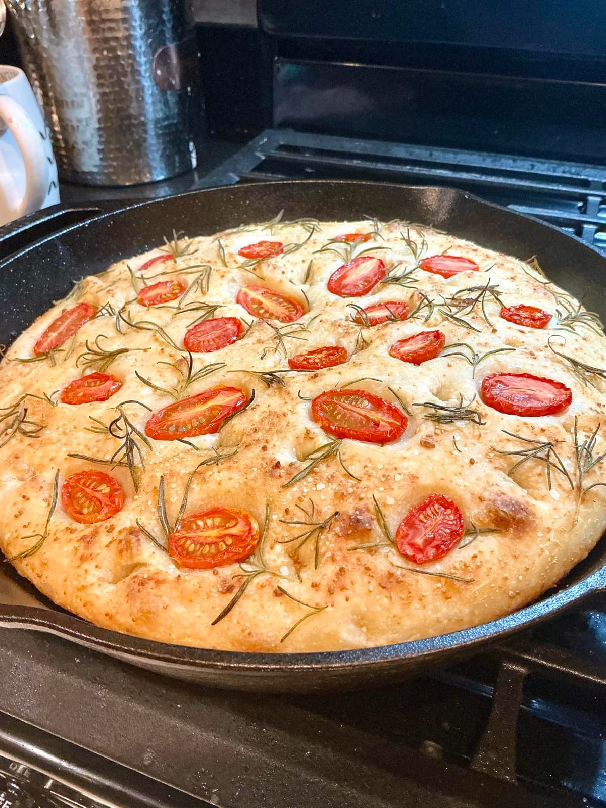Lodge Pre-Seasoned Cast Iron Dual Handle Pan, PFAS-Free, 12 Inches | Cast Iron Dual Handle Pan, Oven & Stovetop Safe, Non-Toxic, Induction Compatible, Made in USA, Naturally Nonstick customer photo 2