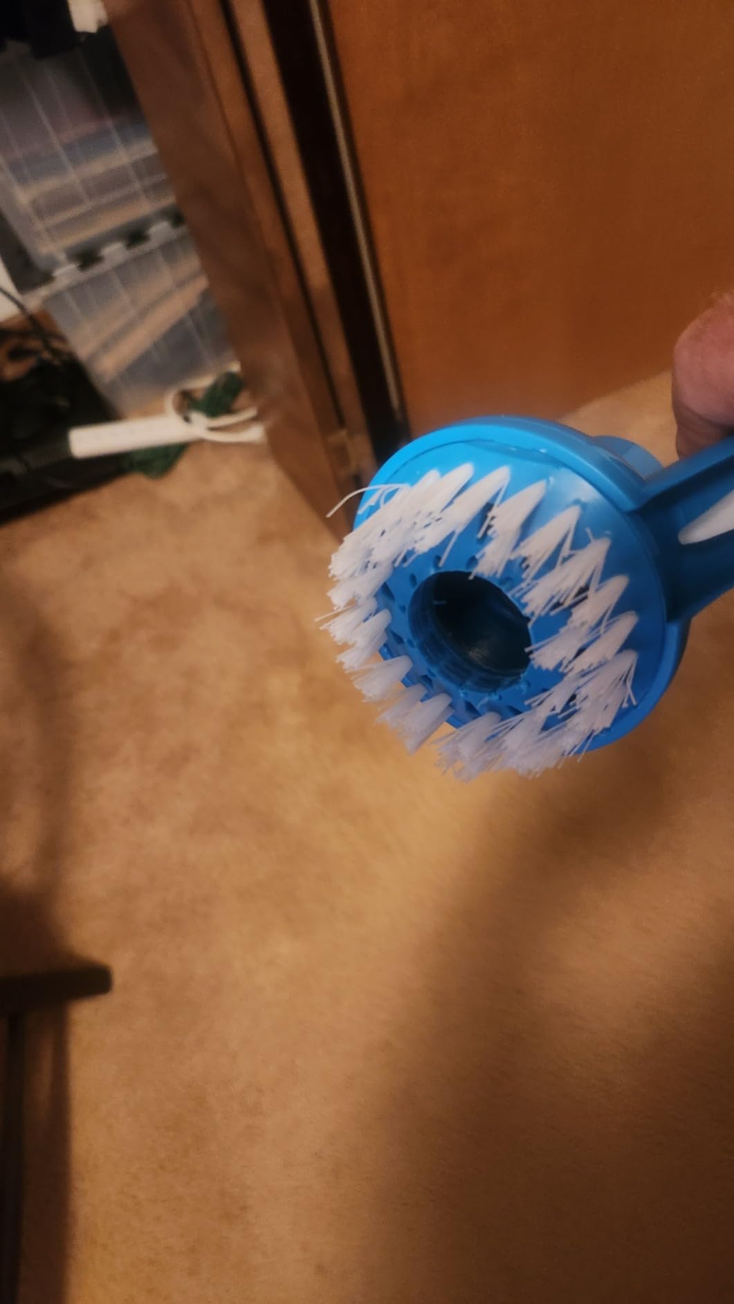 U.S. Pool Supply Swimming Pool Corner Vacuum Brush Connect 1.5