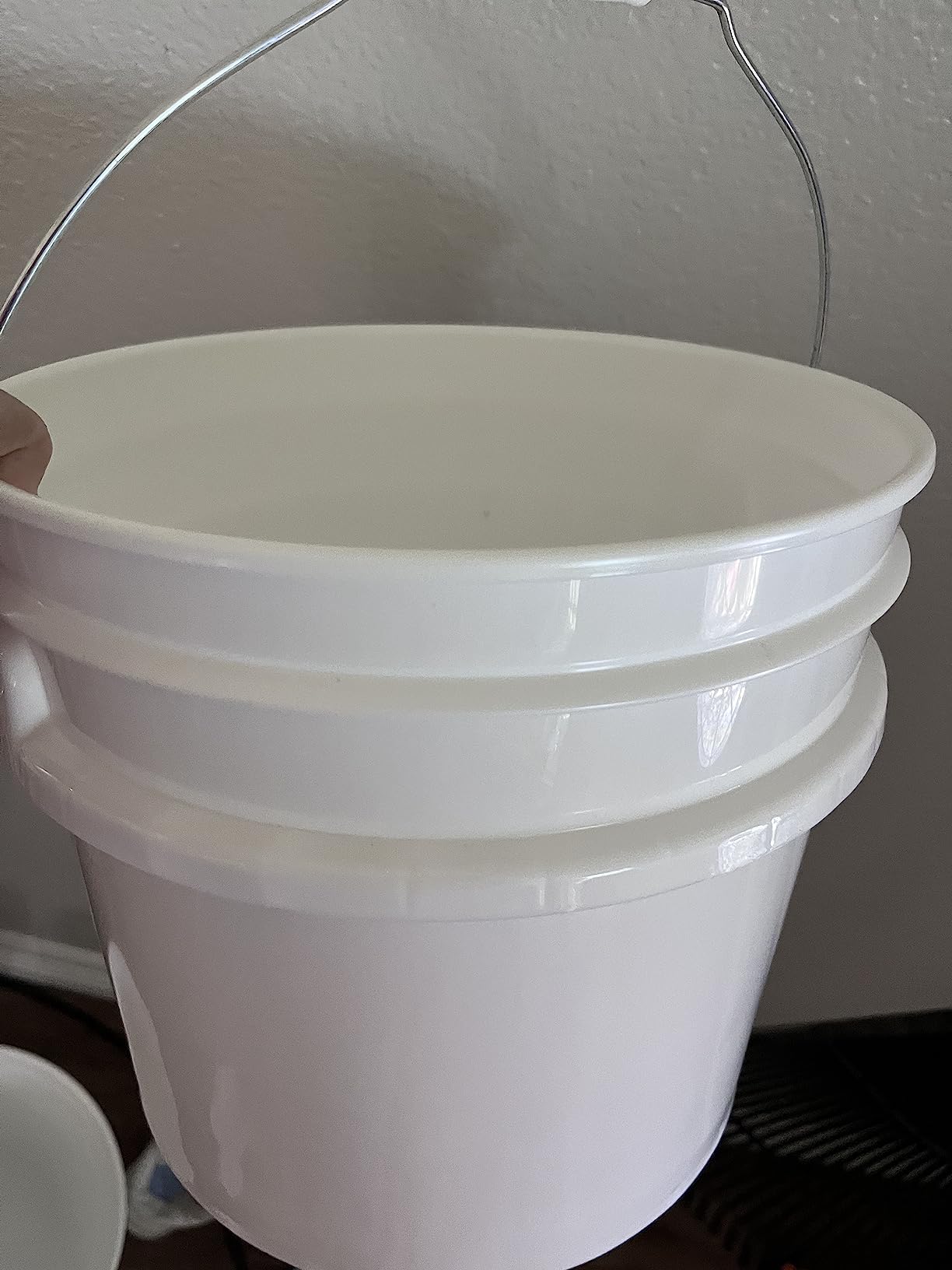 ePackageSupply 3.5 Gallon Bucket, Food Grade w/Lid BPA-Free, 6 Pack/White customer photo 2