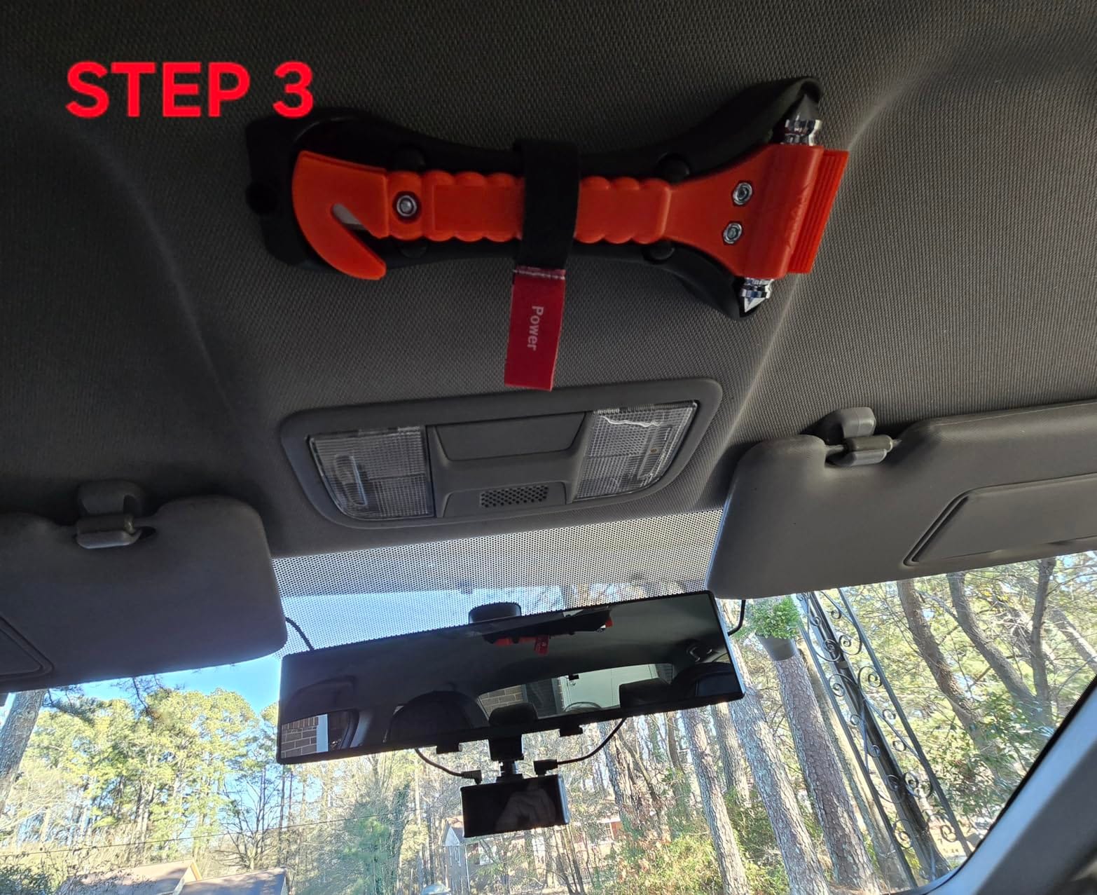 SINSEN Car Safety Hammer Set of 2 Emergency Escape Tool Auto Car Window Glass Hammer Breaker and Seat Belt Cutter Escape 2-in-1 for Family Rescue & Auto Emergency Escape Tools customer photo 2