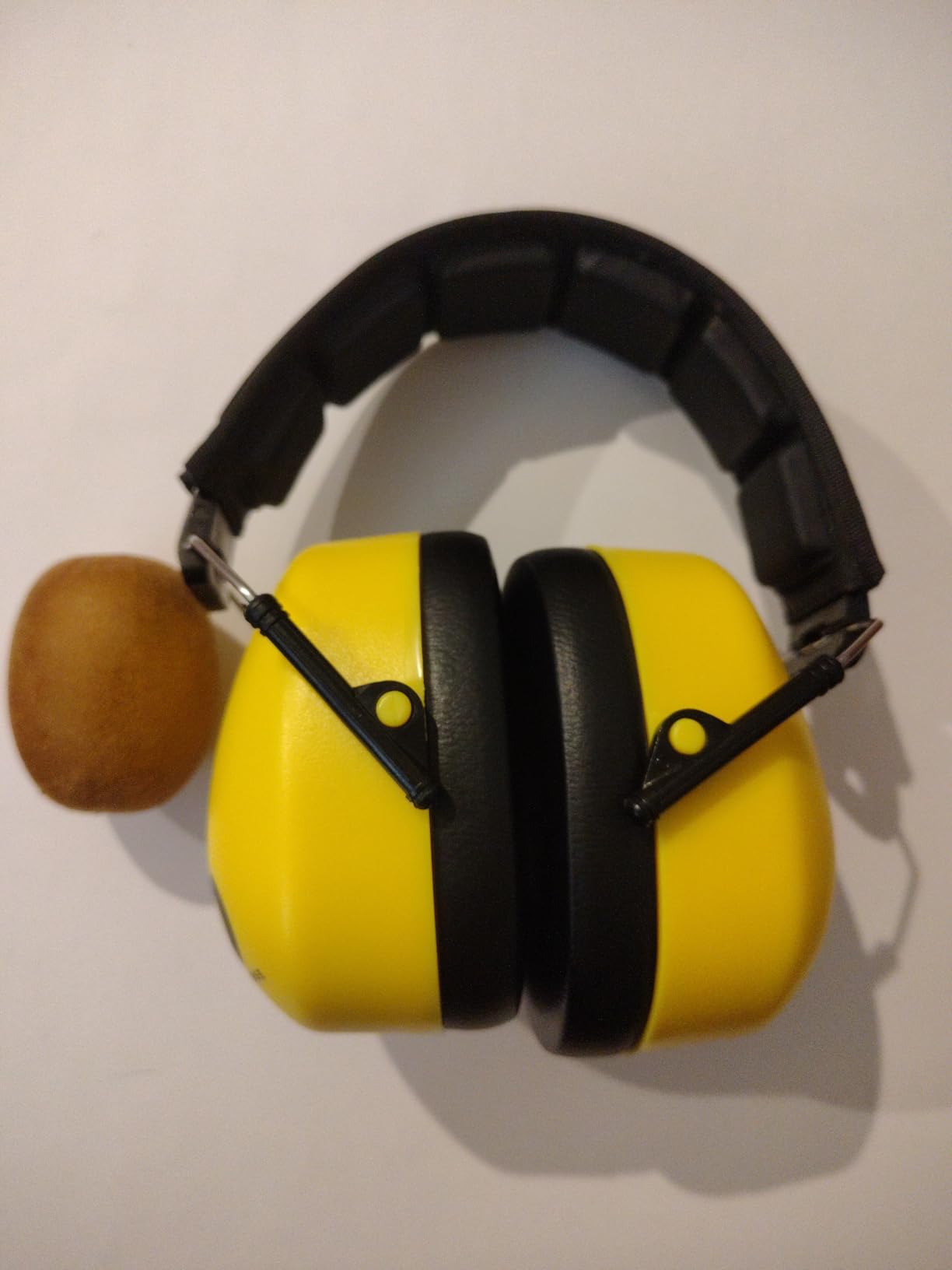 DECIBEL DEFENSE Ear Protection, 37 dB NRR Ear Muffs (HI-VIZ ORANGE) customer photo 1