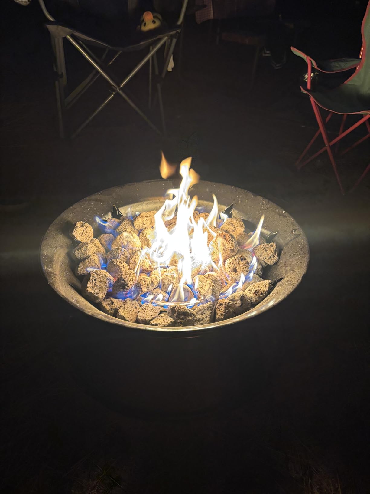 Outland Living Portable Propane Fire Pit, 21-inch, 58,000 BTU with Fire Pit Cover & Carry Kit, Smokeless Gas Firebowl | Perfect for Camping, Patio, Backyard, Tailgating, Deck, RV| Black 863 Cypress customer photo 2