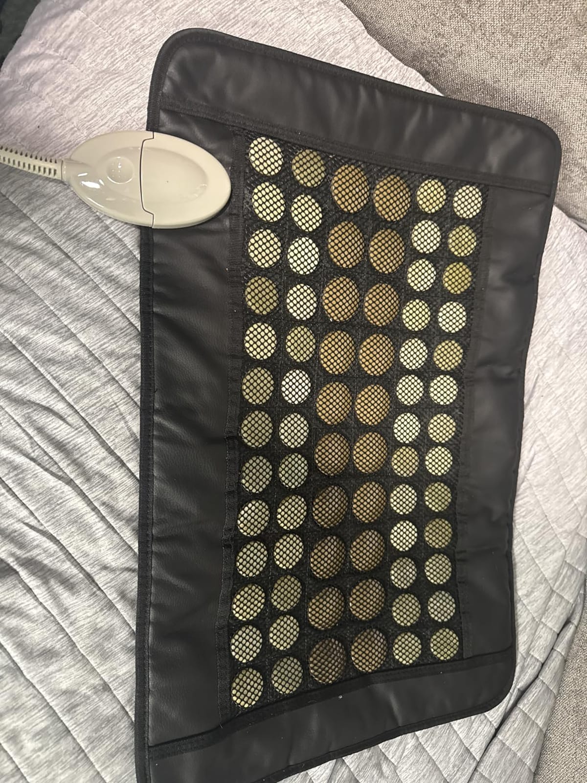 UTK Far Infrared Heating Pad for Back, Natural Jade & Tourmaline, 23.5x16