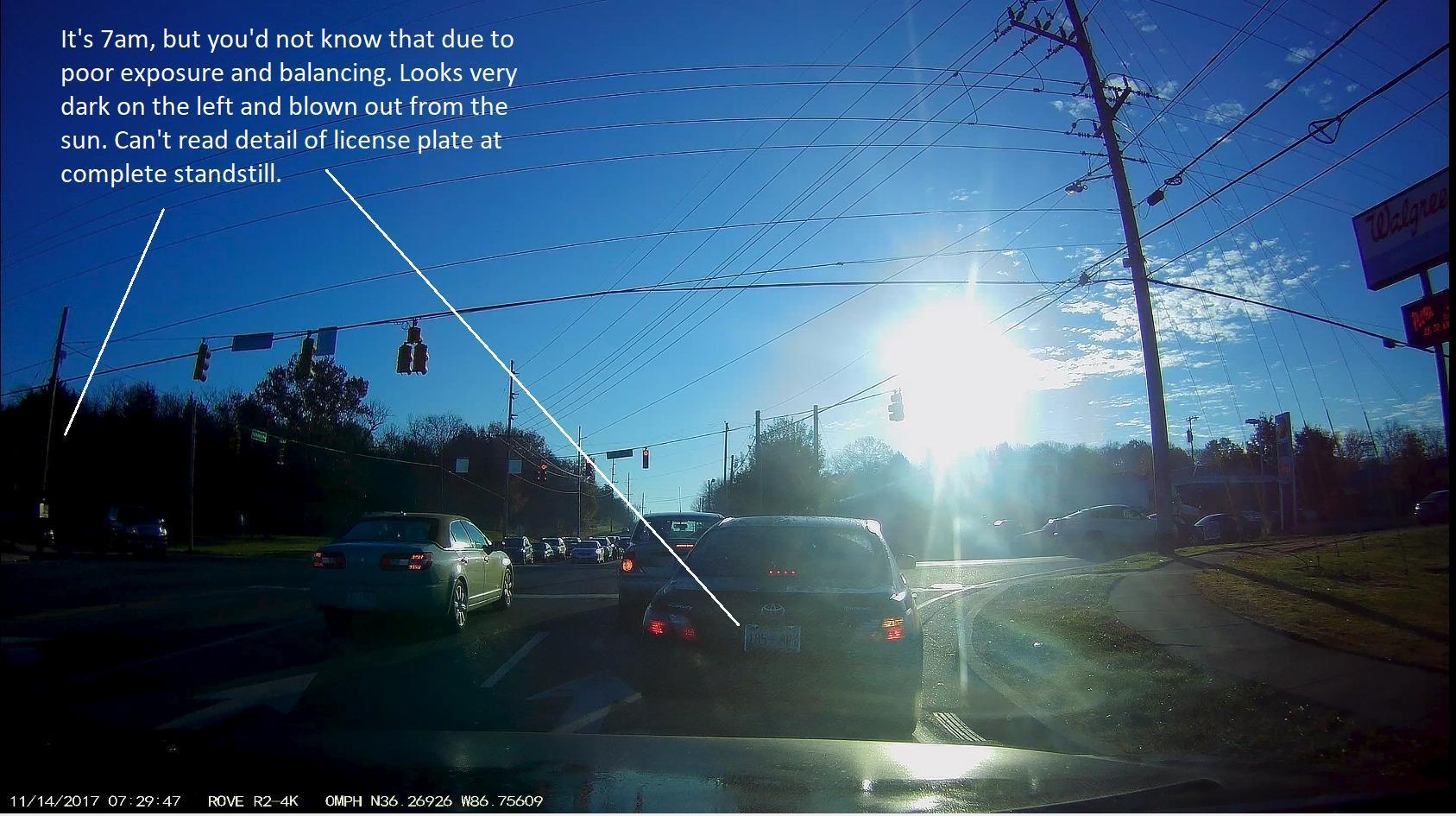 ROVE R2-4K Dash Cam, 4K UHD 2160P Car Camera, 8MP Sensor, WiFi 6 and GPS customer photo 2