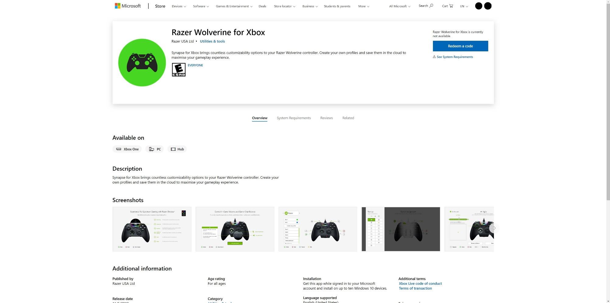 Razer Wolverine Ultimate Officially Licensed Xbox One Controller: 6 Remappable Buttons and Triggers - Interchangeable Thumbsticks and D-Pad - For PC, Xbox One, Xbox Series X & S - Black customer photo 2
