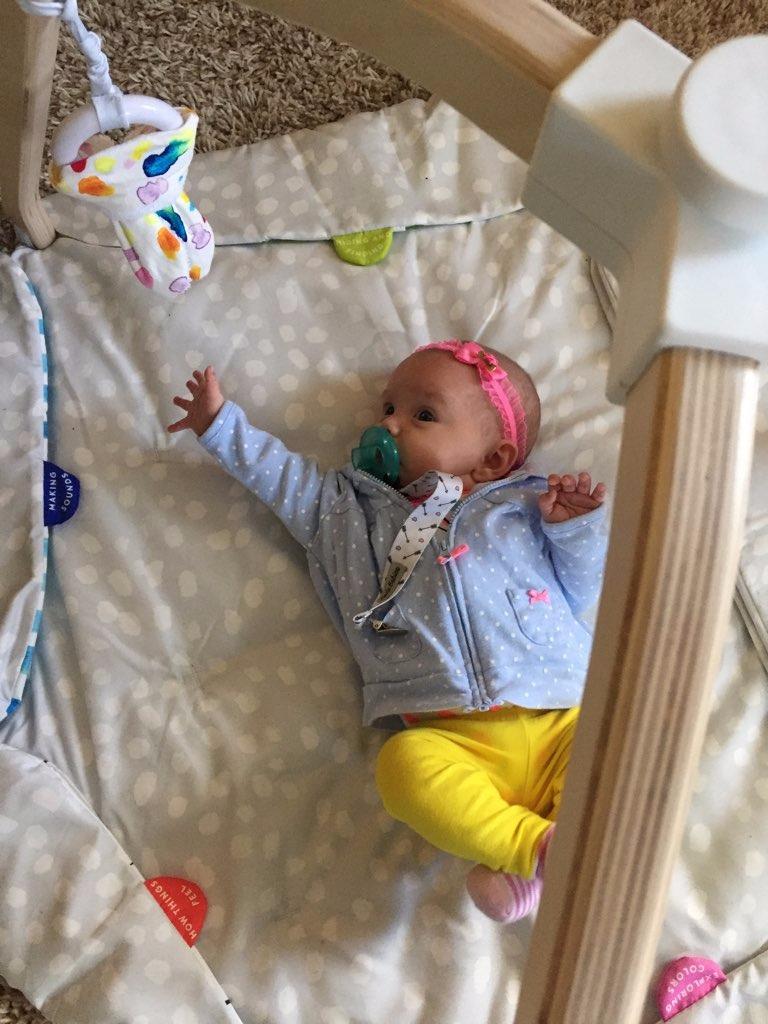 Lovevery, The Play Gym, 5-Stage Baby Developmental for Full Year of Play customer photo 2
