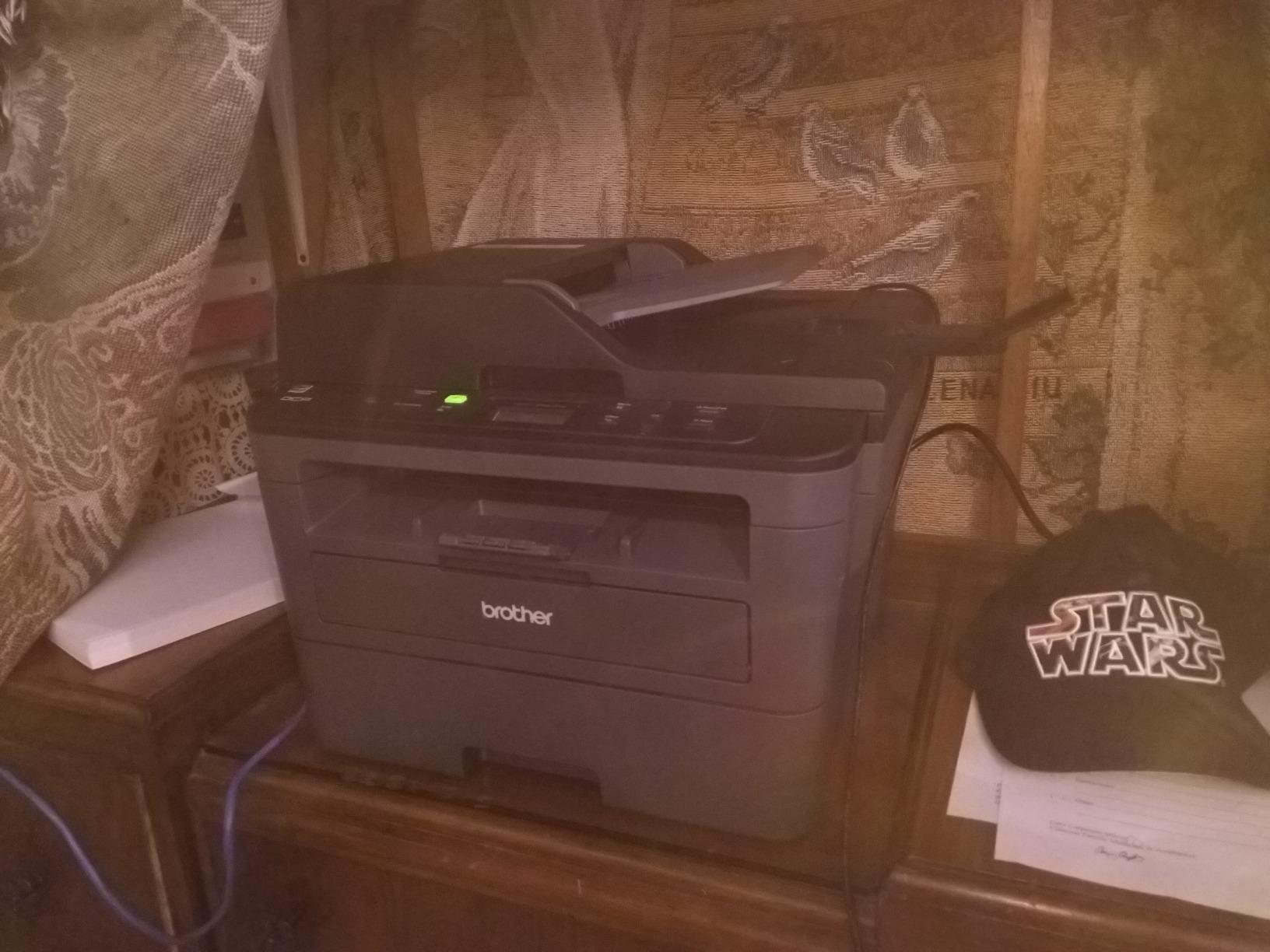 Brother Monochrome Laser Printer, Compact Multifunction Printer and Copier, DCPL2550DW, Includes 4 Month Refresh Subscription Trial and Amazon Dash Replenishment Ready customer photo 2