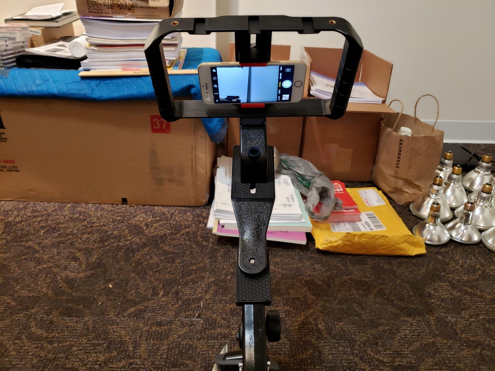 ULANZI U Rig Pro Smartphone Video Rig, Filmmaking Vlogging Case Phone Video | Stabilizer Grip Tripod Mount for Videomaker Film-Maker Video-grapher with Cold Shoe Mount for iPhone Samsung and More customer photo 2