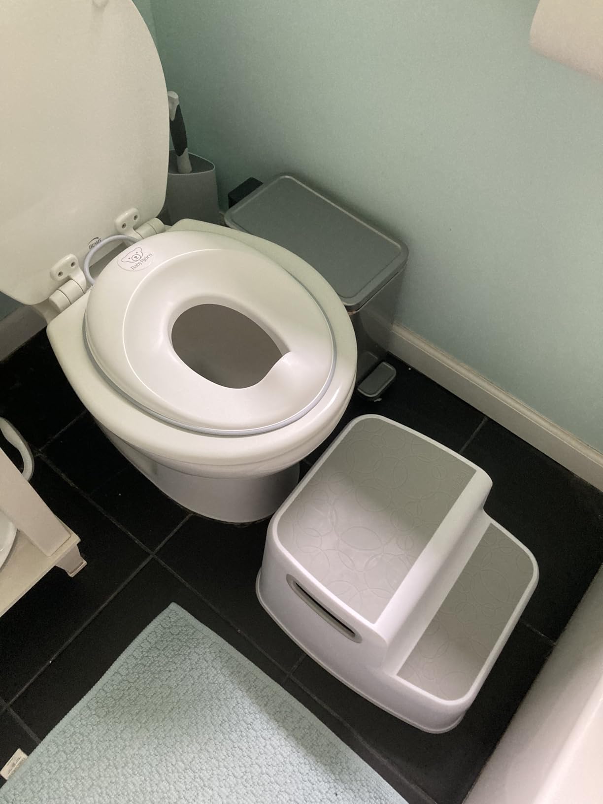 BabyBjörn Toilet Trainer, White/Gray customer photo 2