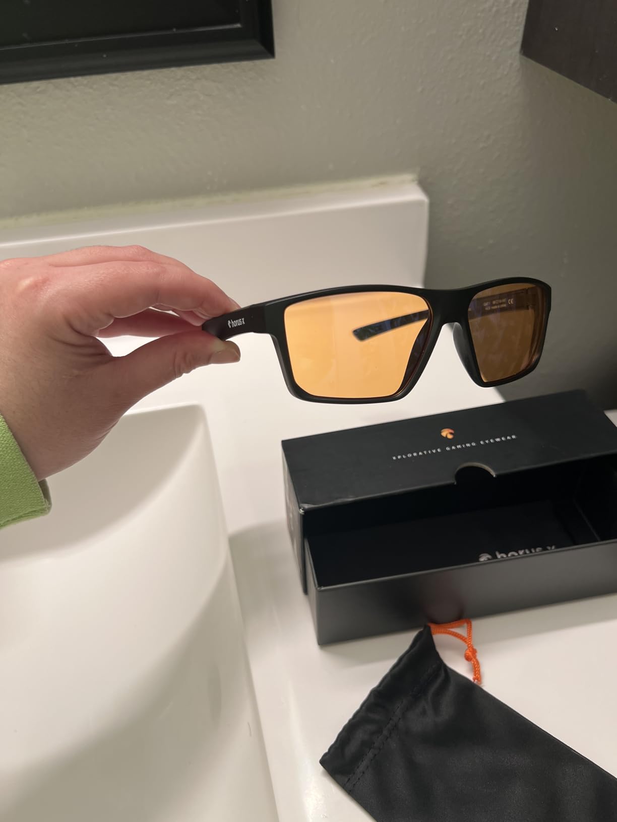 Horus X • Blue Light Blocking Glasses | Gaming Glasses Men Women customer photo 1
