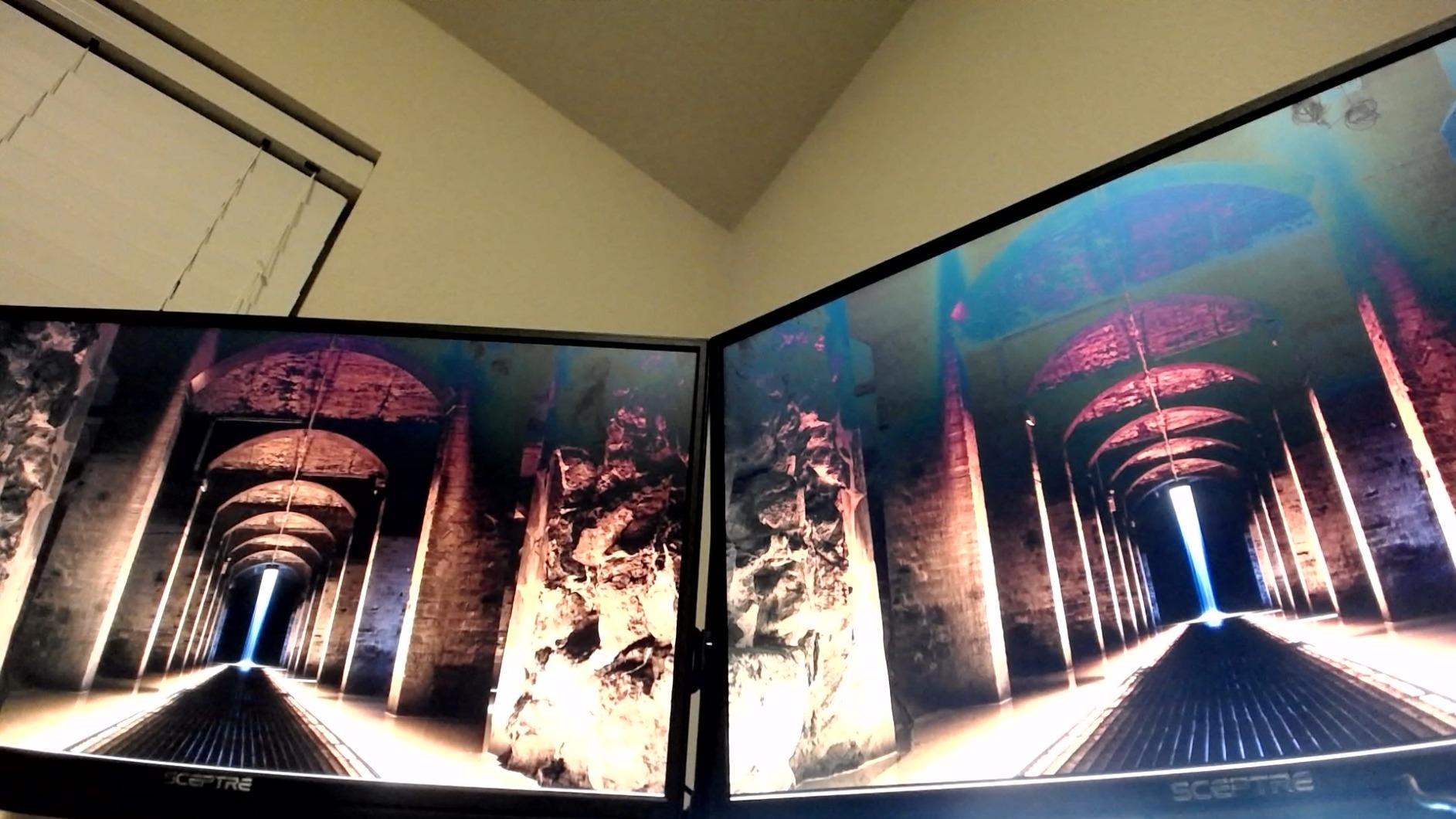 Sceptre E275W-19203R 27 inch1080P LED Monitor 99% sRGB 2X HDMI VGA Build-In Speakers, Machine Black (E275W-19203R series) customer photo 1