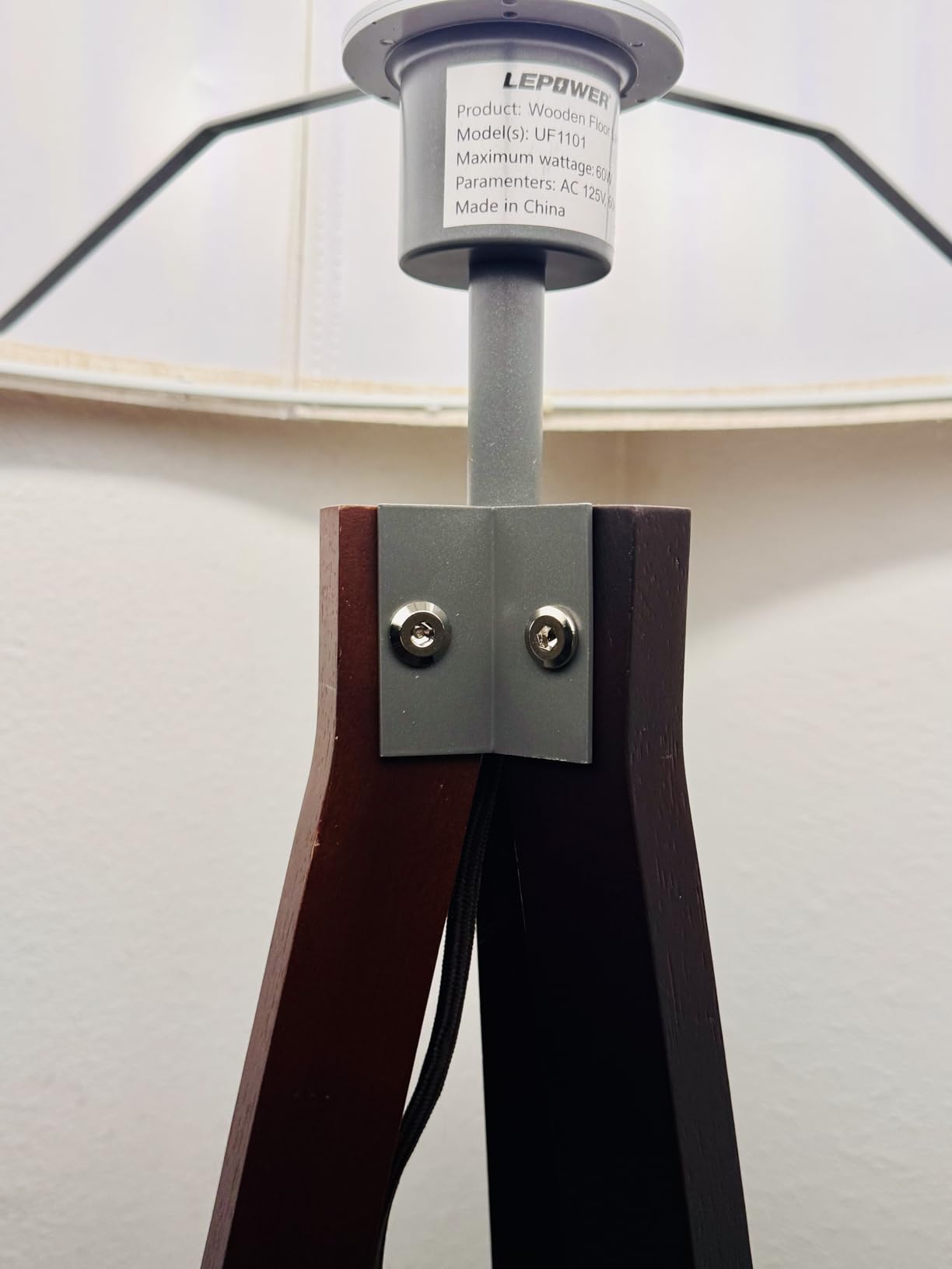 LEPOWER Tripod Floor Lamp Mid Century Modern Standing Lamps for Living Room customer photo 1