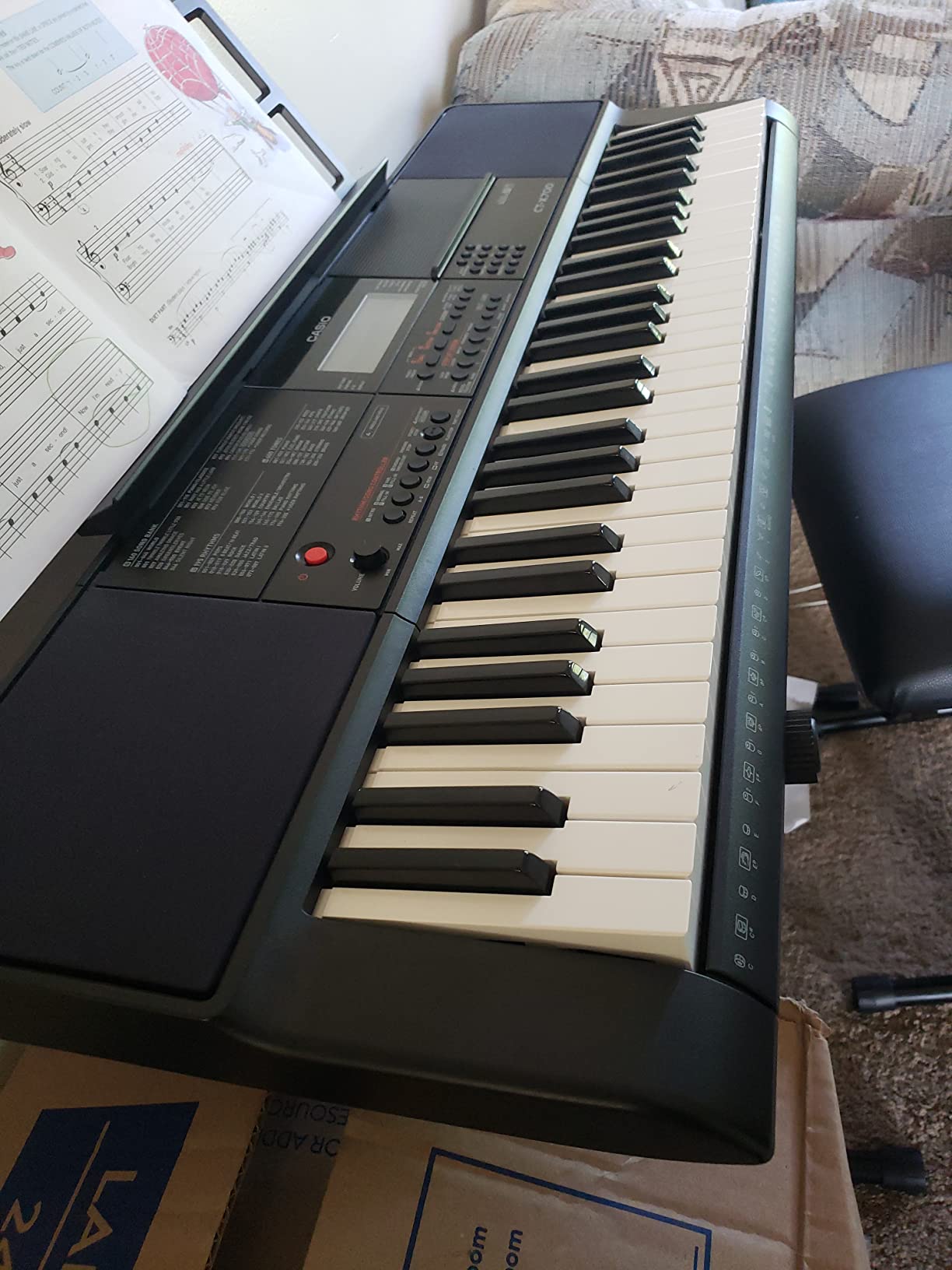 Casio CT-X700 61-Key Portable Keyboard | 600 Tones | AiX Sound Engine customer photo 1