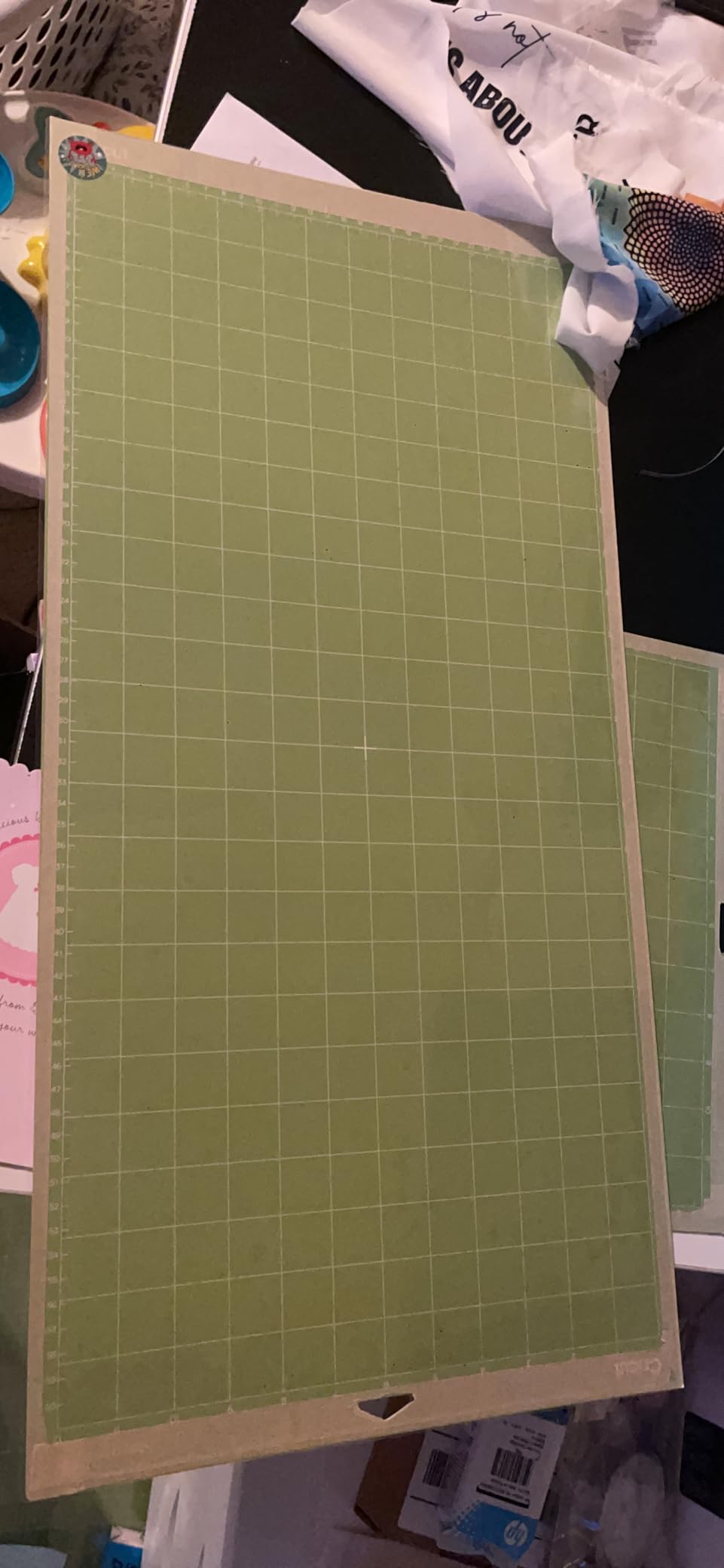 Cricut StandardGrip Adhesive Cutting Mat (12in x12in) - 3 Pack, Green customer photo 2