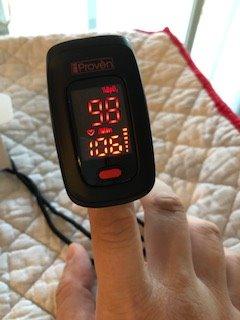 iProven Pulse Oximeter Fingertip for Oxygen Saturation & Respiratory Rate customer photo 2