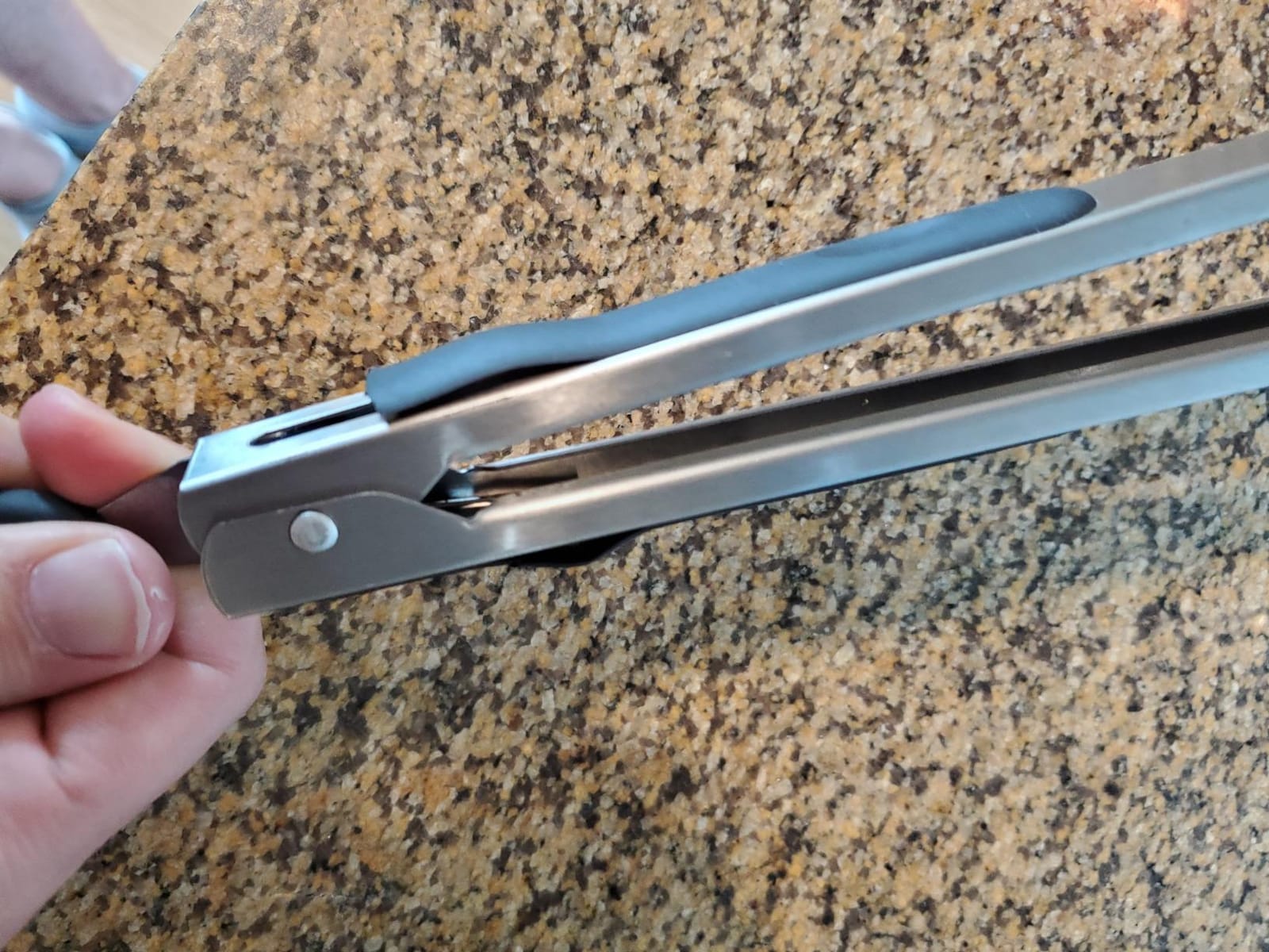 Grill Tongs, 17 Inch Extra Long Stainless Steel BBQ Tongs (17