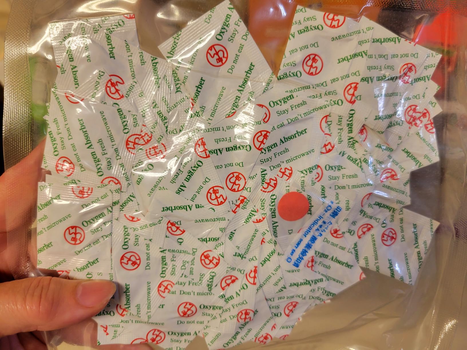 O2frepak 200CC(100Packets) Food Grade Oxygen Absorbers Packets Food Storage customer photo 1