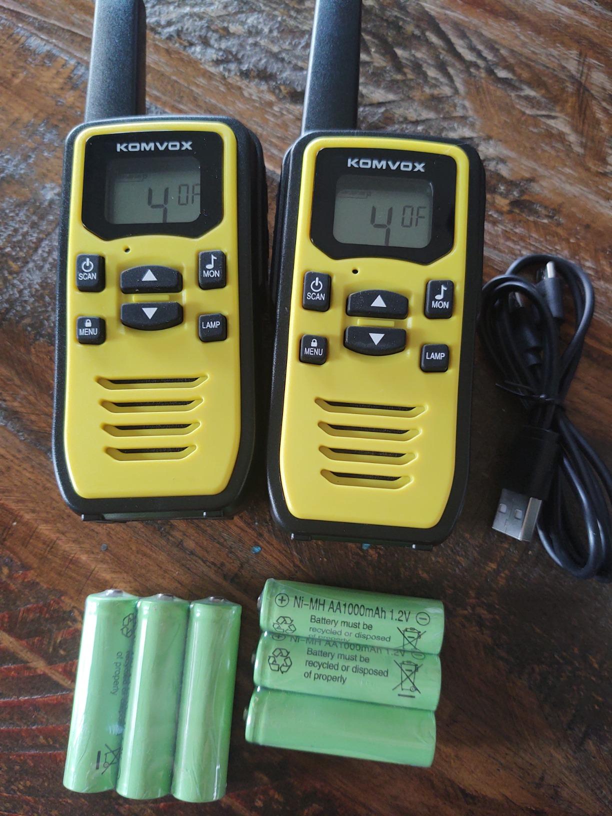 Rechargeable Walkie Talkies for Adults, Long Range Two Way Radios with NOAA Weather Alert, 36 Channels 2 Way Radio Type-C Charging VOX for Camping Hiking Hunting customer photo 2
